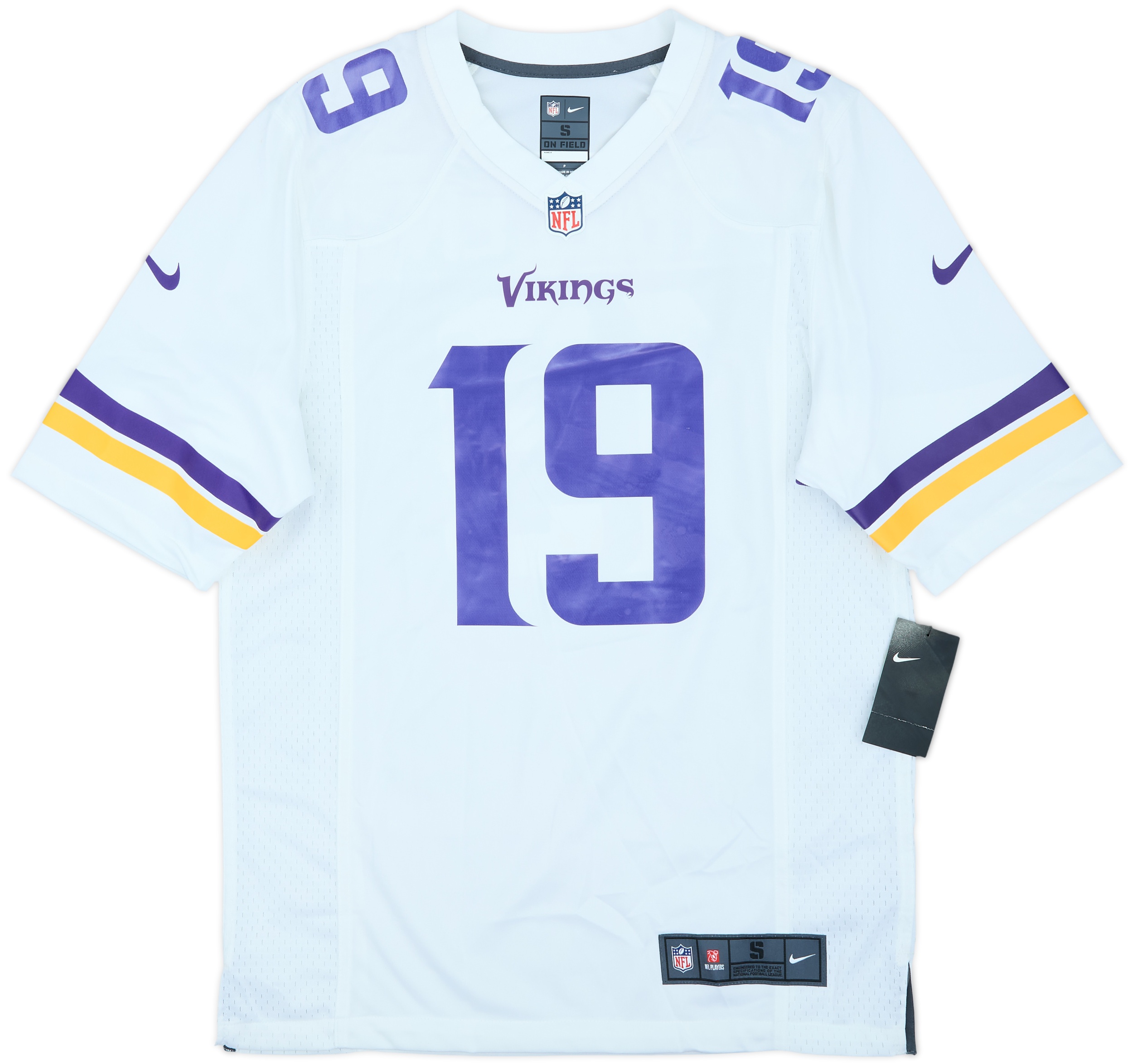 2013-22 Minnesota Vikings Thielen #19 Nike Game Away Jersey (S)