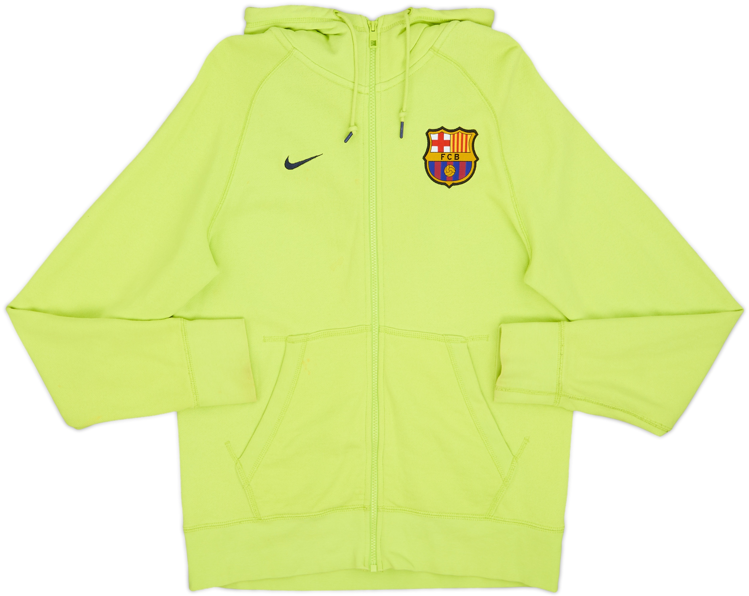 ウェア 09-10 NIKE FC Barcelona Track Jacket L 2009-10 Barcelona Nike Hooded Track Jacket - 8/10 - (M)