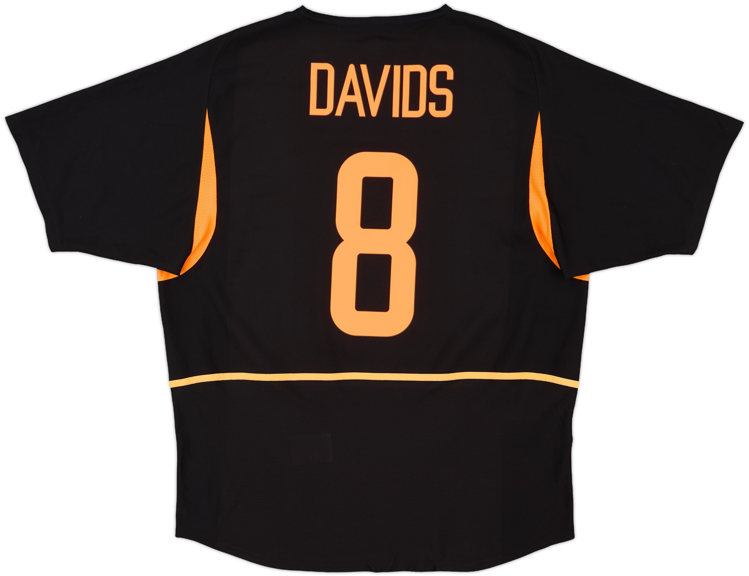 ダービッツ　Netherlands AWAY #8 DAVIDS 希少 ダービッツ Netherlands AWAY #8 DAVIDS 希少 2000/01