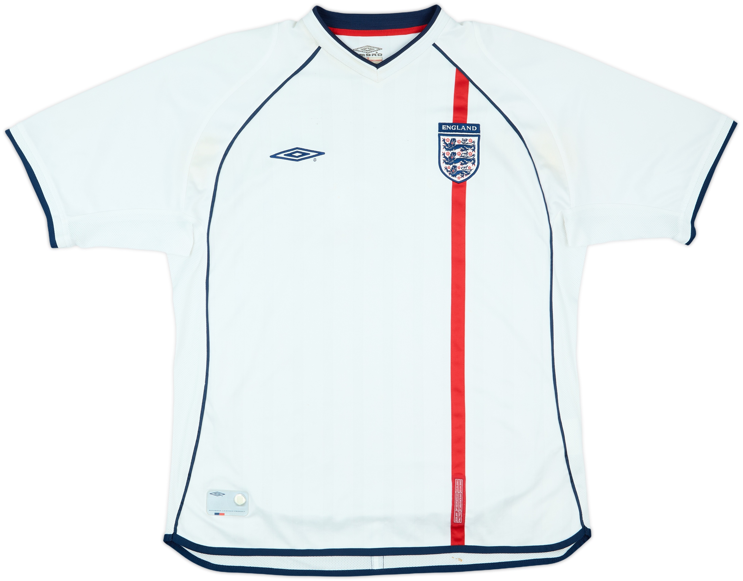 UMBRO　2001 イングランド　ベッカム　2001.6.10 Greece UMBRO 2001 イングランド ベッカム 2001.6.10 Greece - メルカリ