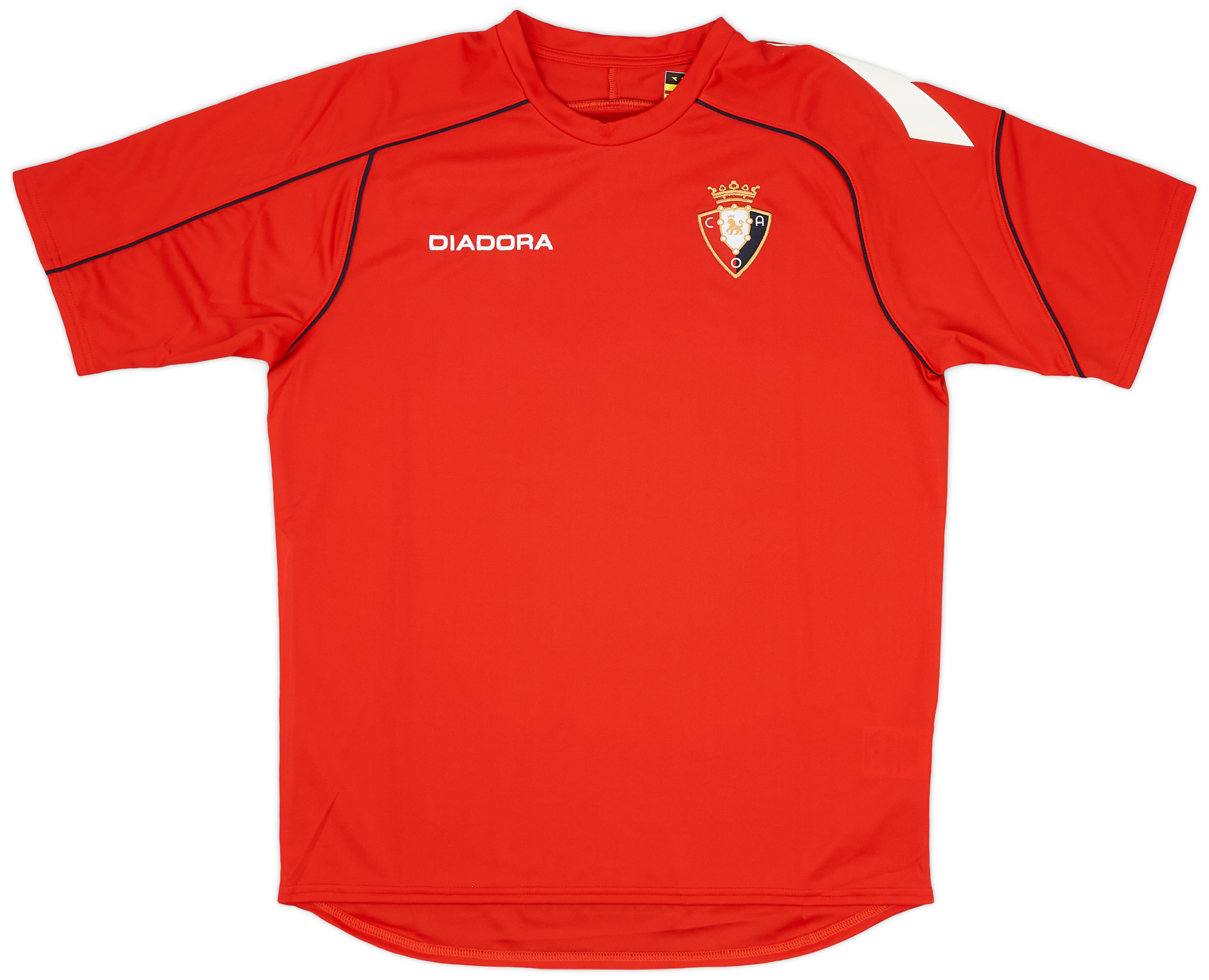 2008-09 Osasuna Diadora Training Shirt - 8/10 - (M) 