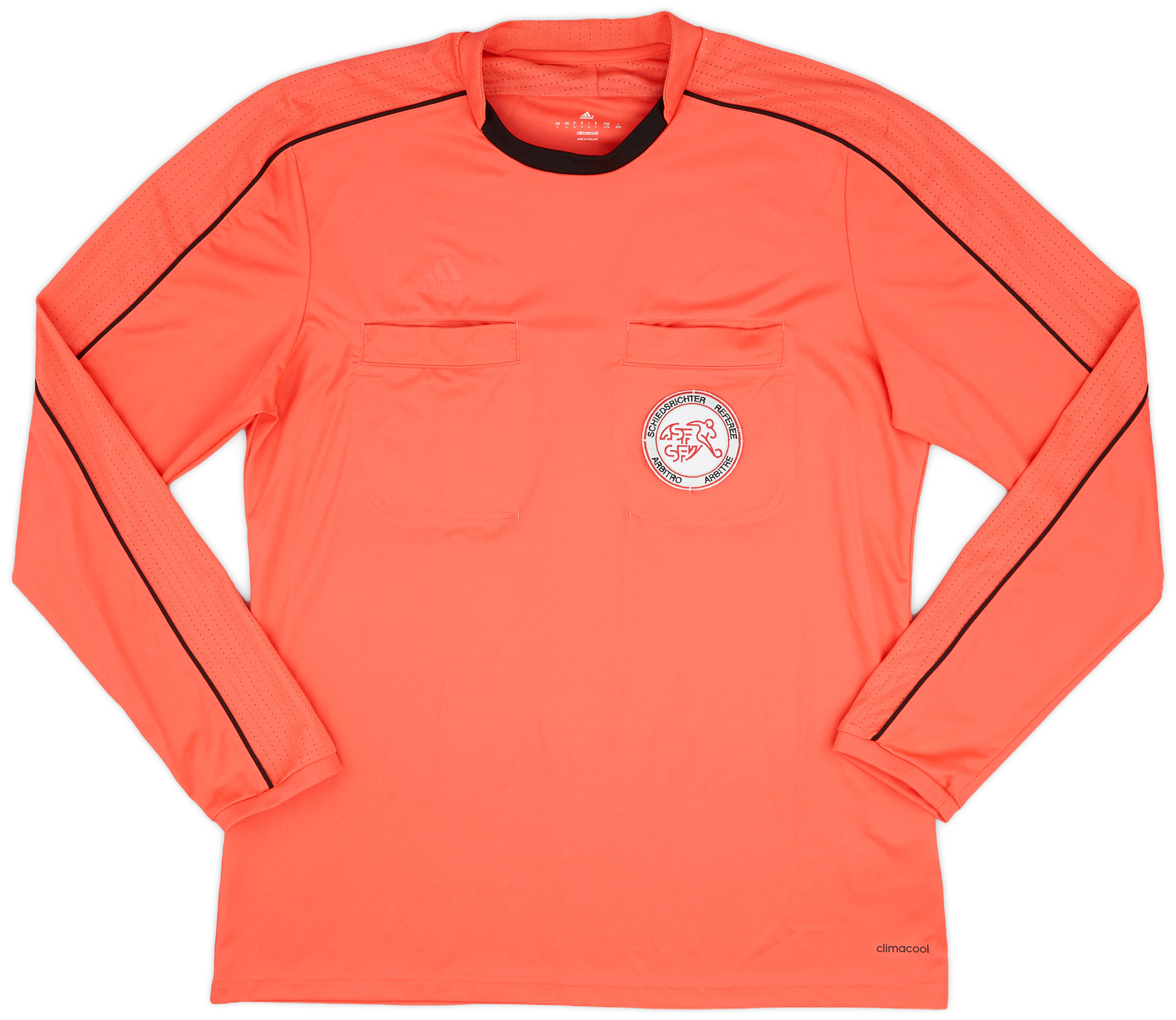 2010s Swiss FA adidas Referee Shirt 6/10 (L)