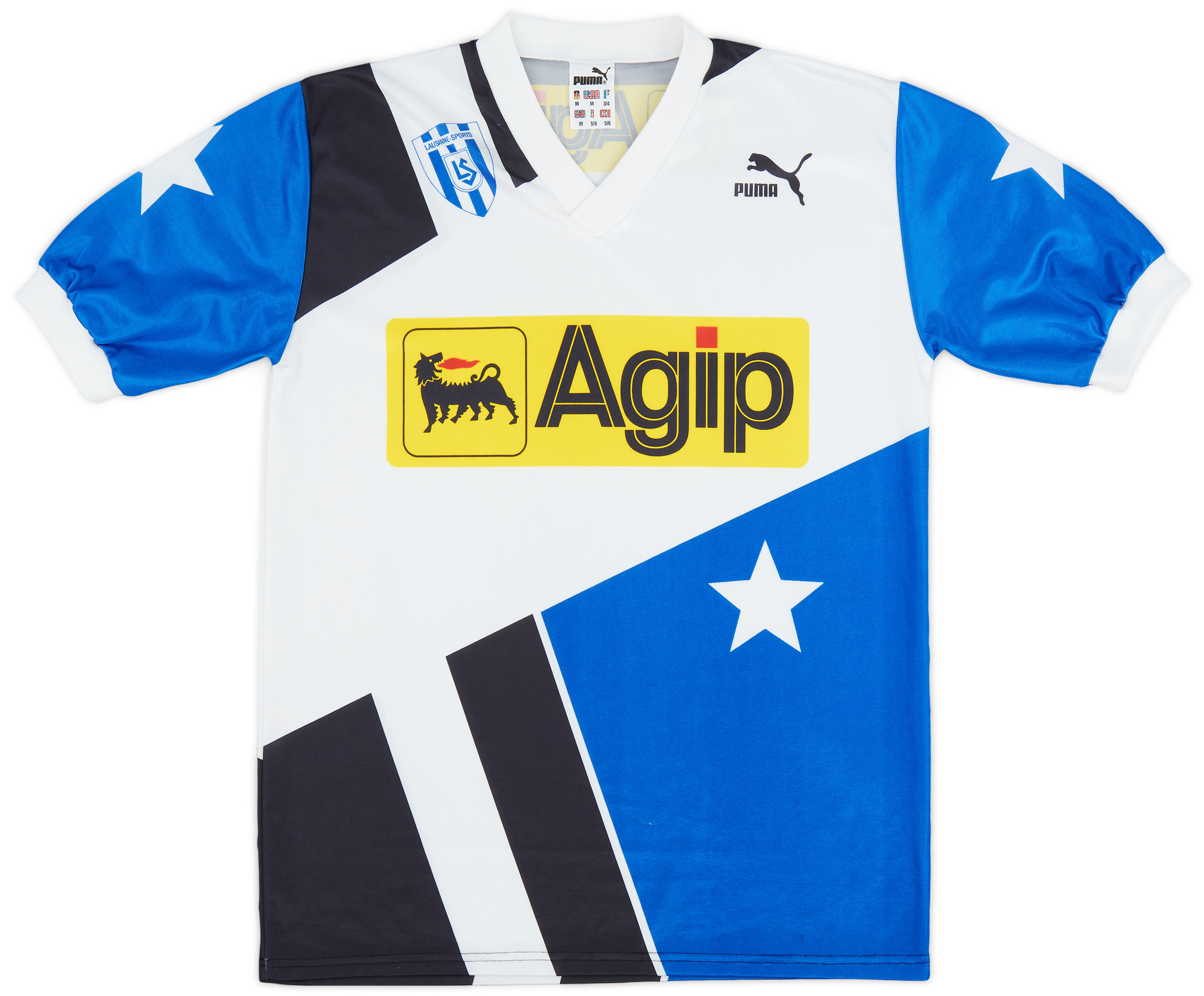 1991-92 Lausanne-Sport Home Shirt - 9/10 - (M) 