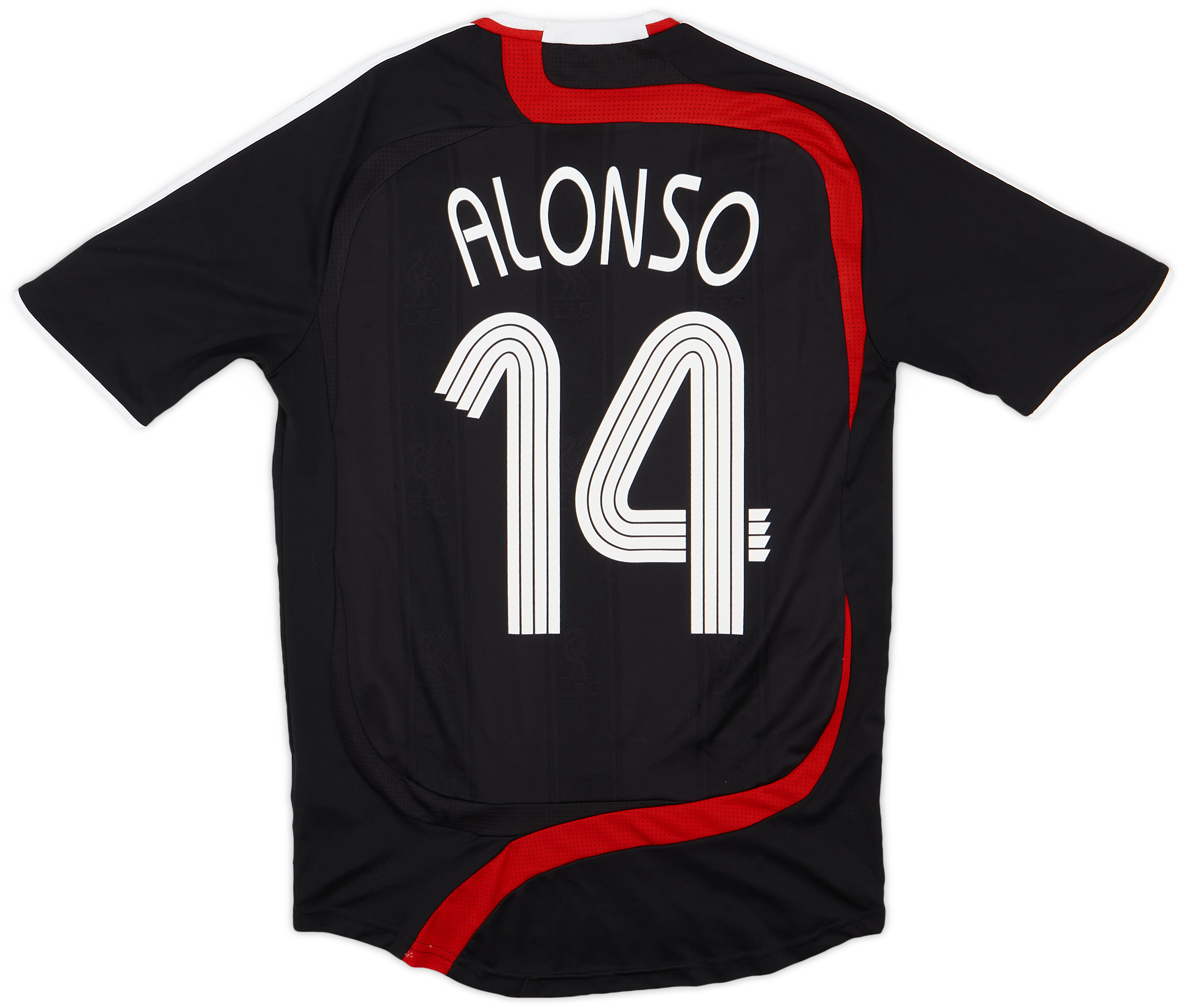 2007-08 Liverpool Third Shirt Alonso #14 - 6/10 - (M)