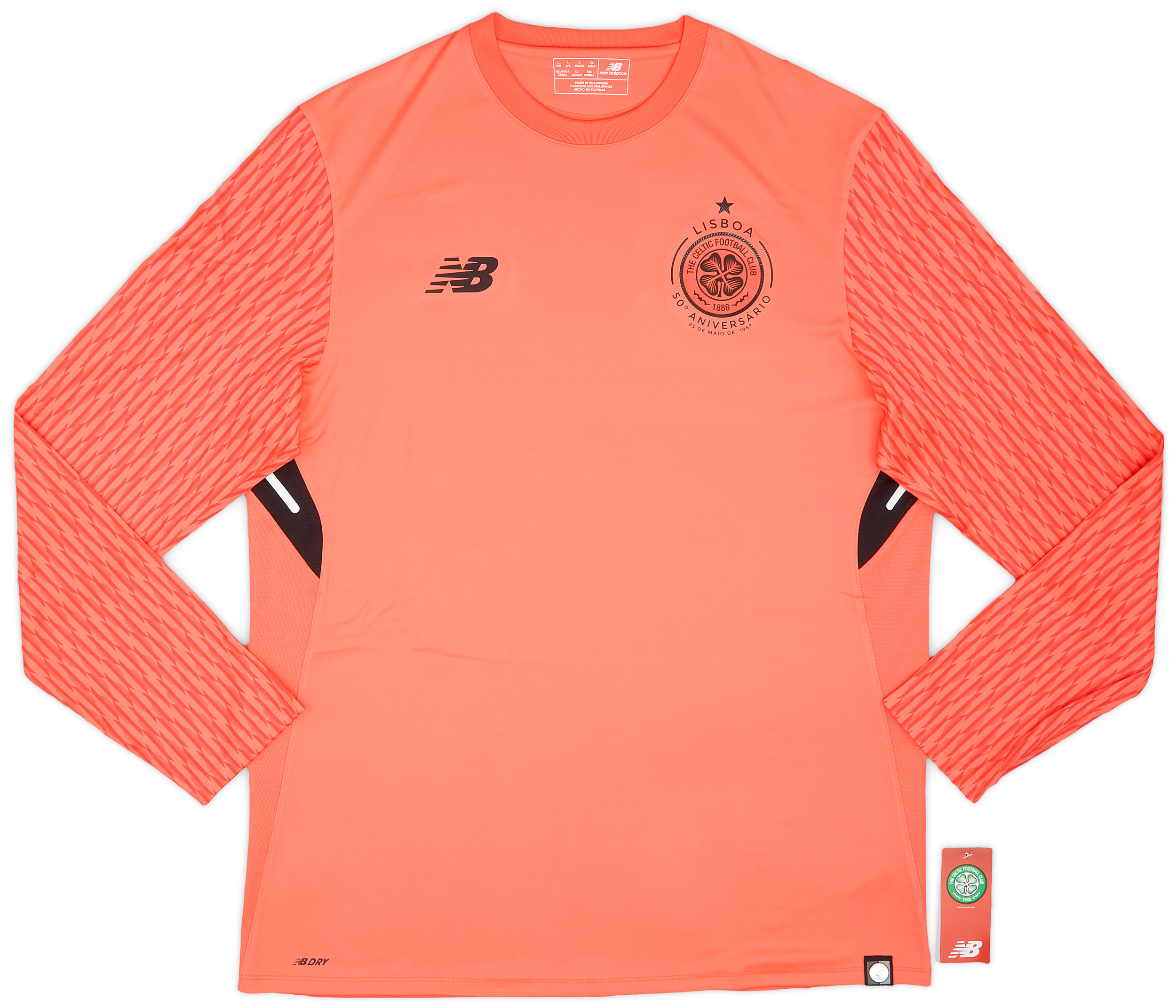 2017-18 Celtic 'Lisbon Lions 50th Anniversary' GK Shirt (L)