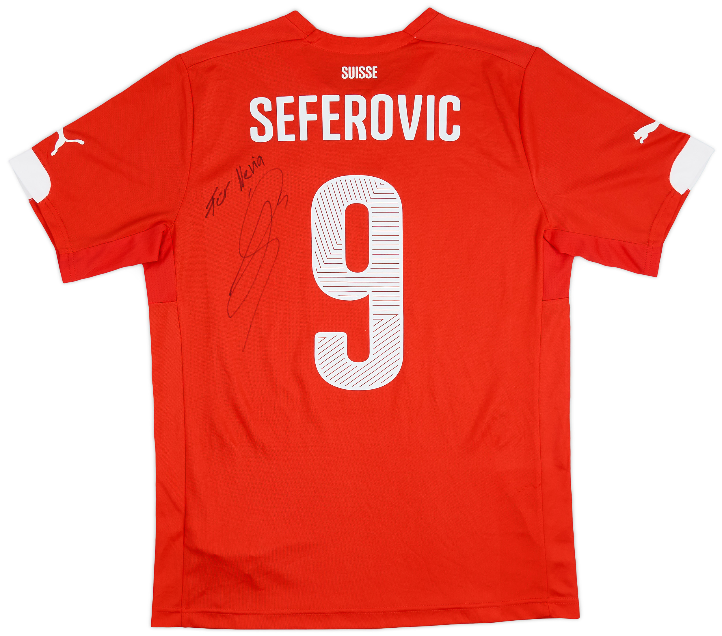 Maillot Suisse Haris Seferovic 9 Domicile Euro 2024