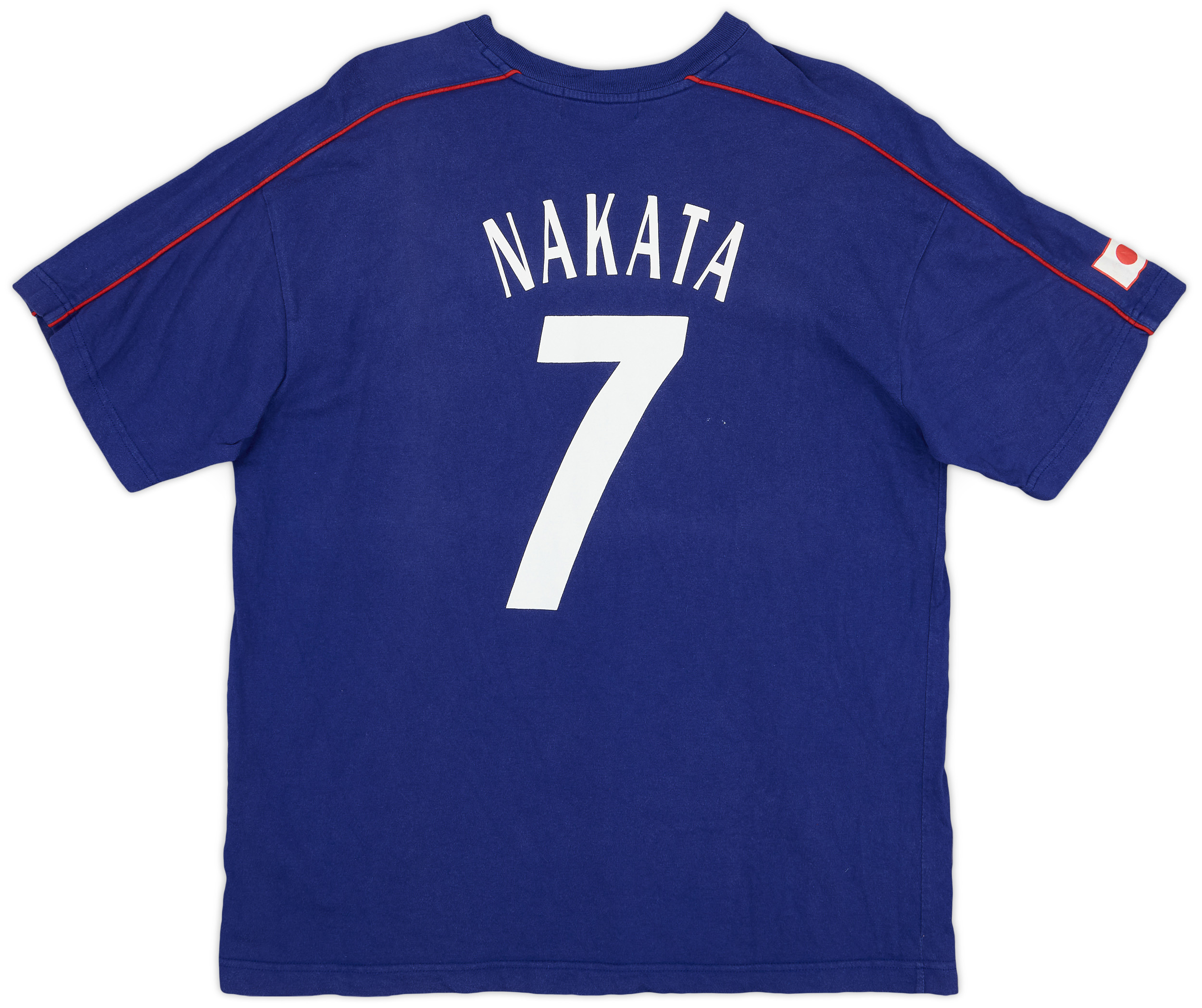 新品、未使用！2002日本代表 NAKATA 7 ワールドカップシャツ 半袖 e0e466f491498fc93ba9d21b83a02c