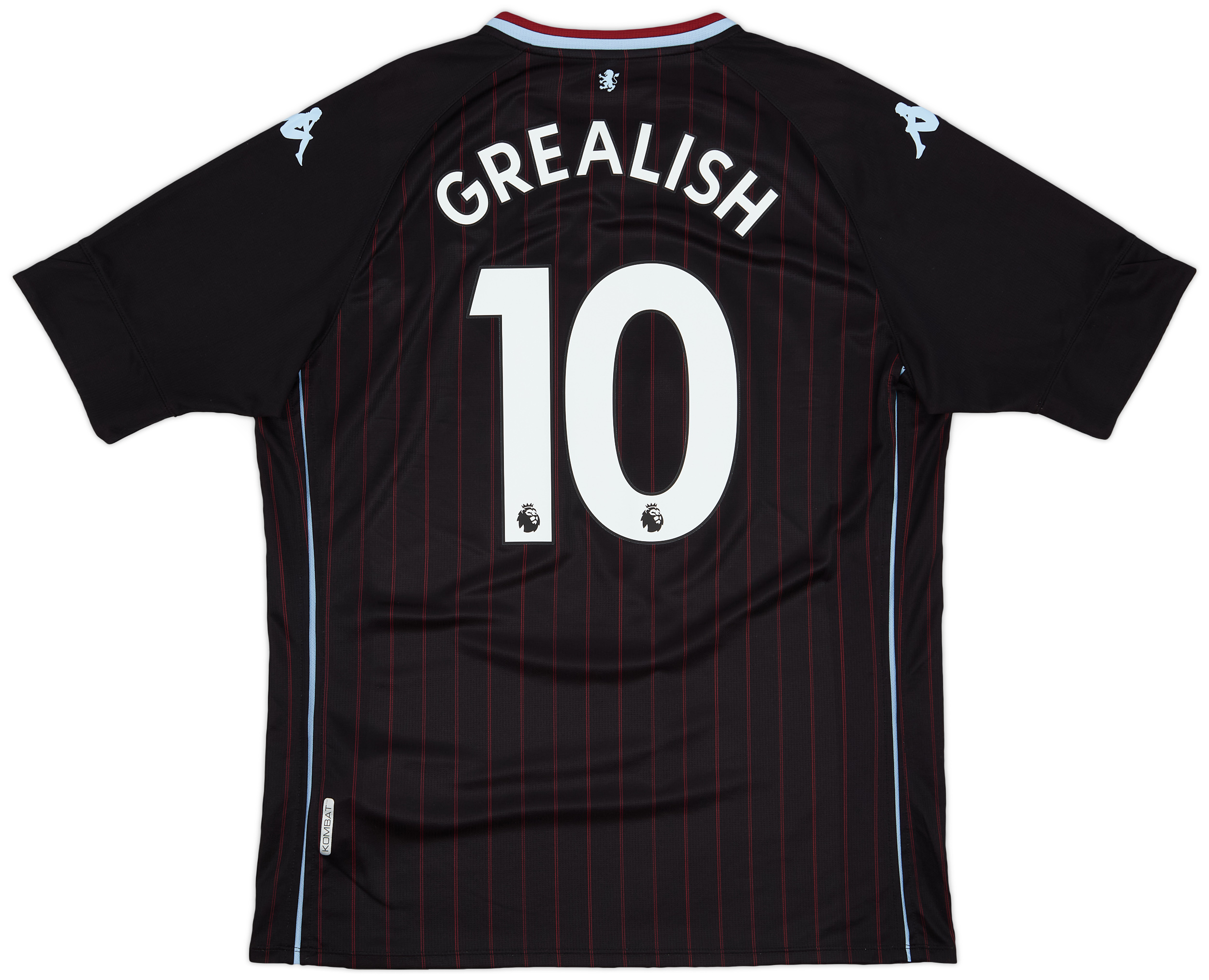 2020-21 Aston Villa Authentic Away Shirt Grealish #10 - 9/10 - (XXL)