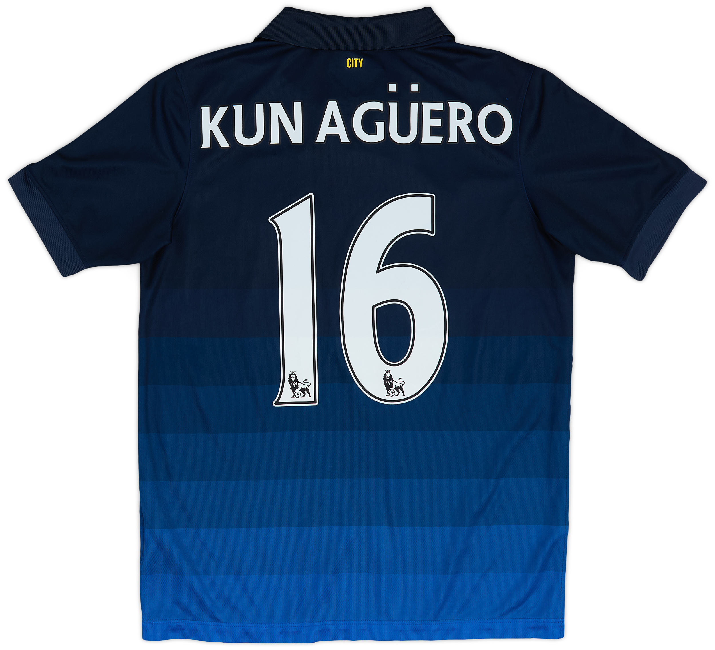 マンチェスター・シティ Kun Agüero 10 Dri-FIT シャツ M Manchester City Home football shirt 2016 Soccer #10 Kun