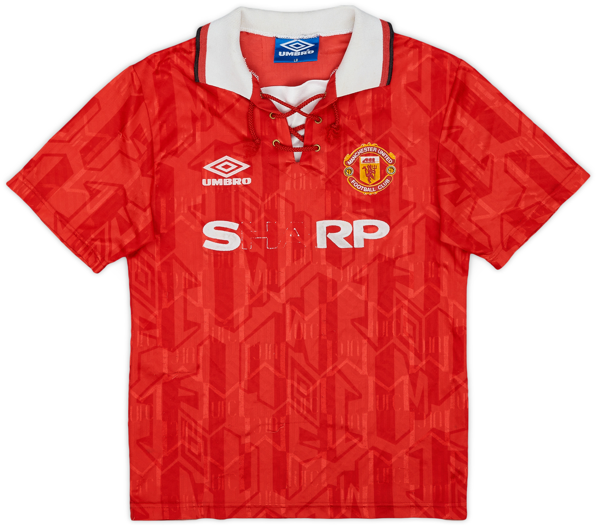 ウェア Manchester United 1992-94 3rd Manchester United 92/94 Away 3rd Shirt Newton Heath Green