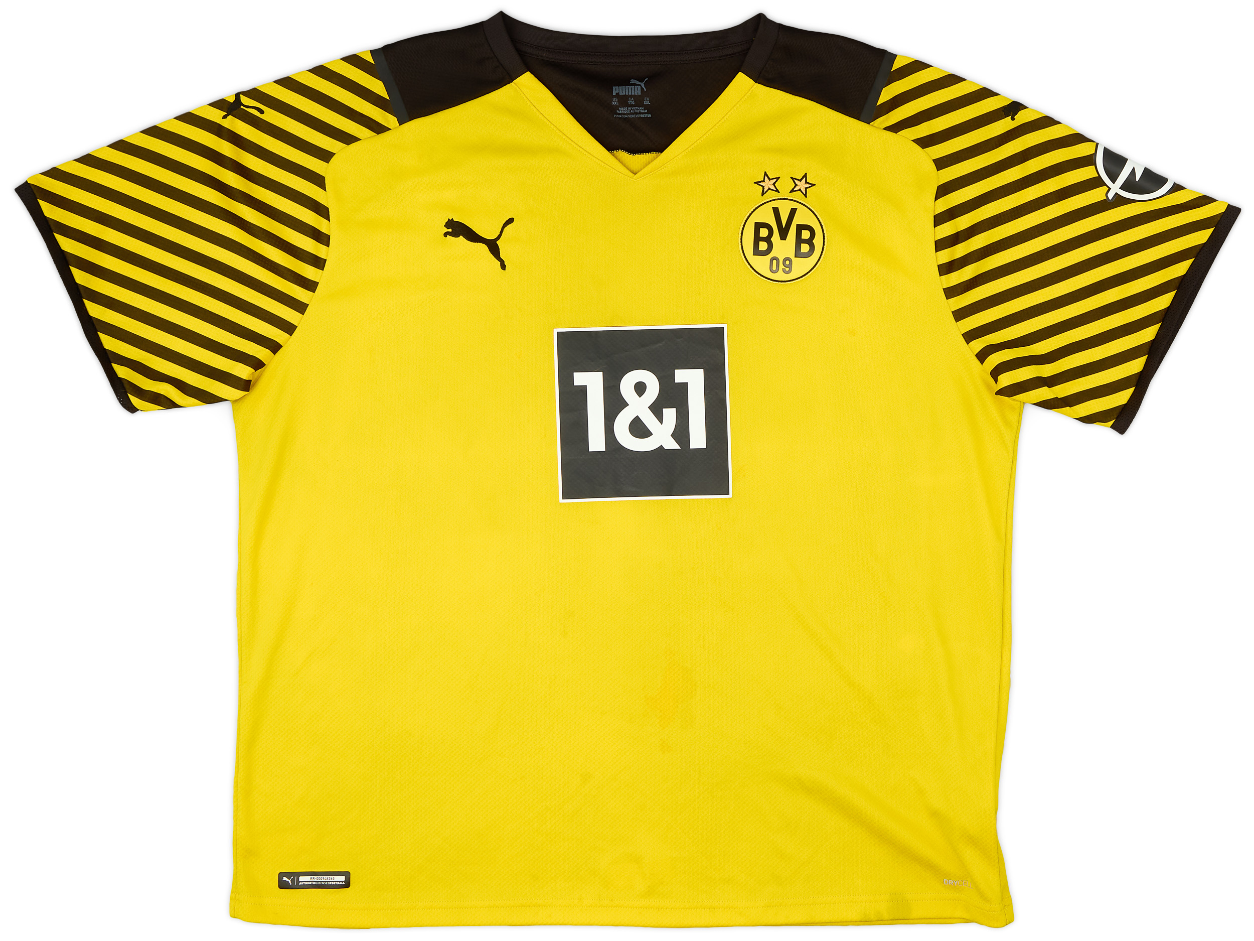2021-22 Borussia Dortmund Home Shirt - 4/10 - (XXL)