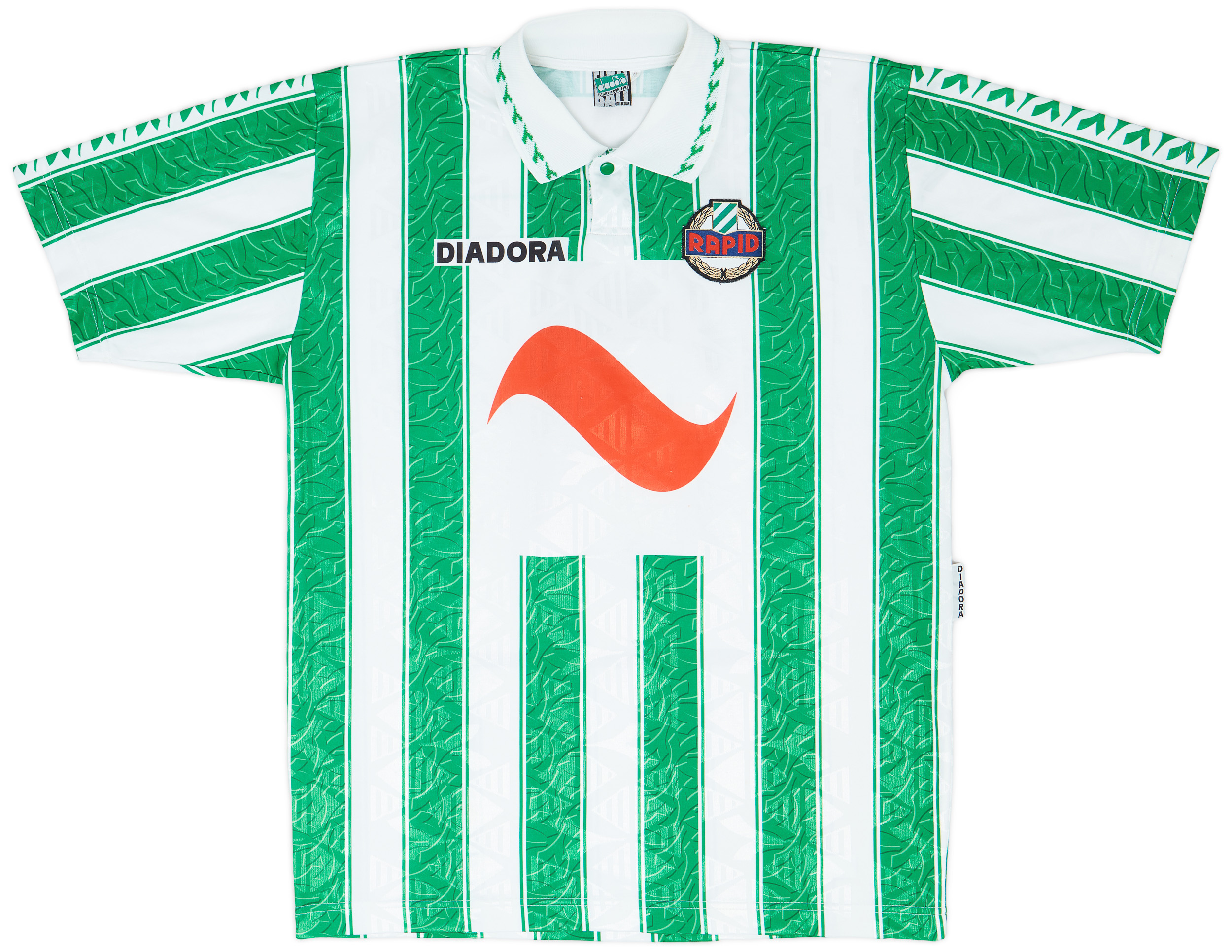 1996-98 Rapid Vienna Home Shirt #3 - 8/10 - (XL)