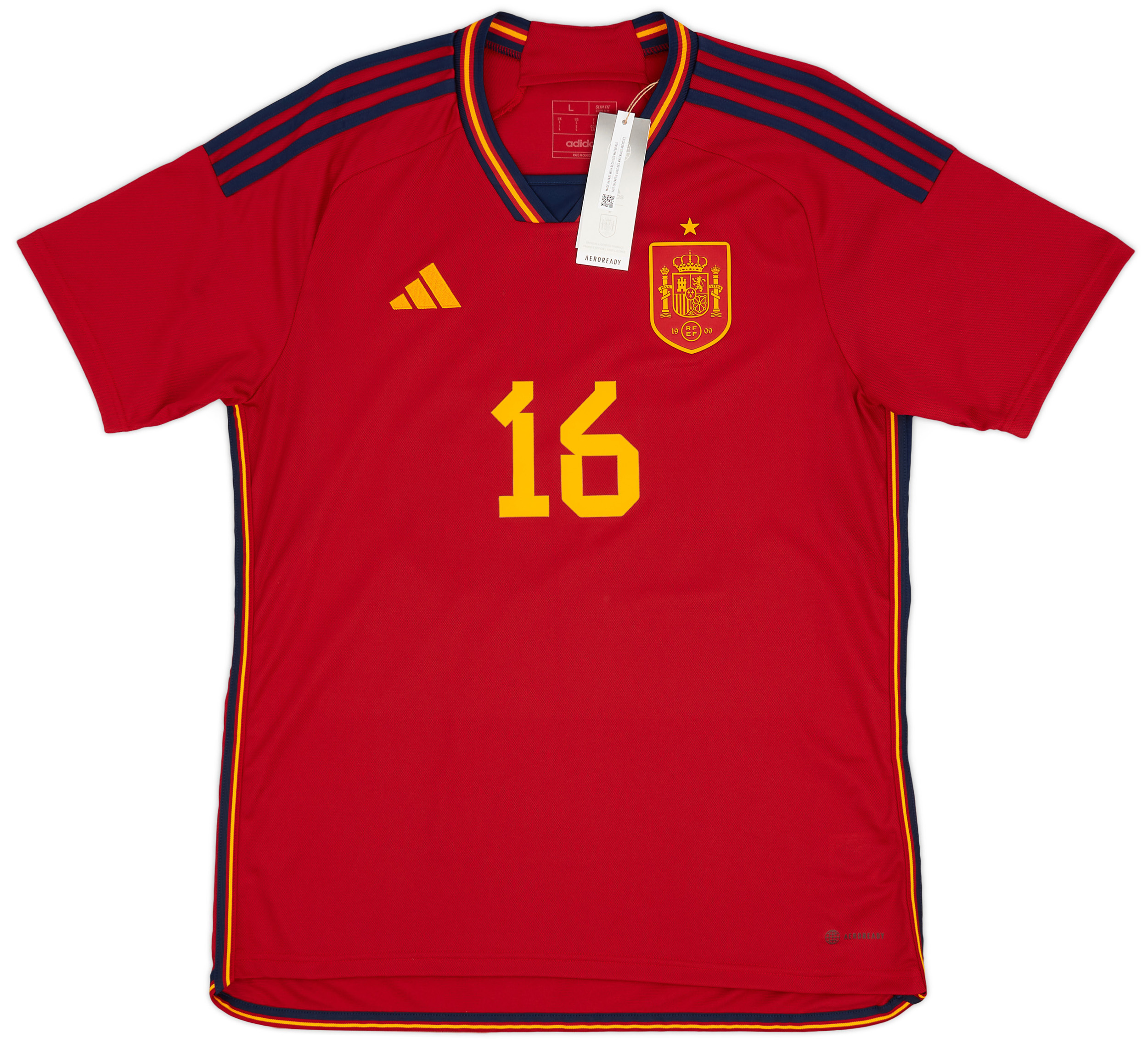 スペイン代表 RODRIGO 16番 シャツ e1f2c32d1301935f9eede6252703e8