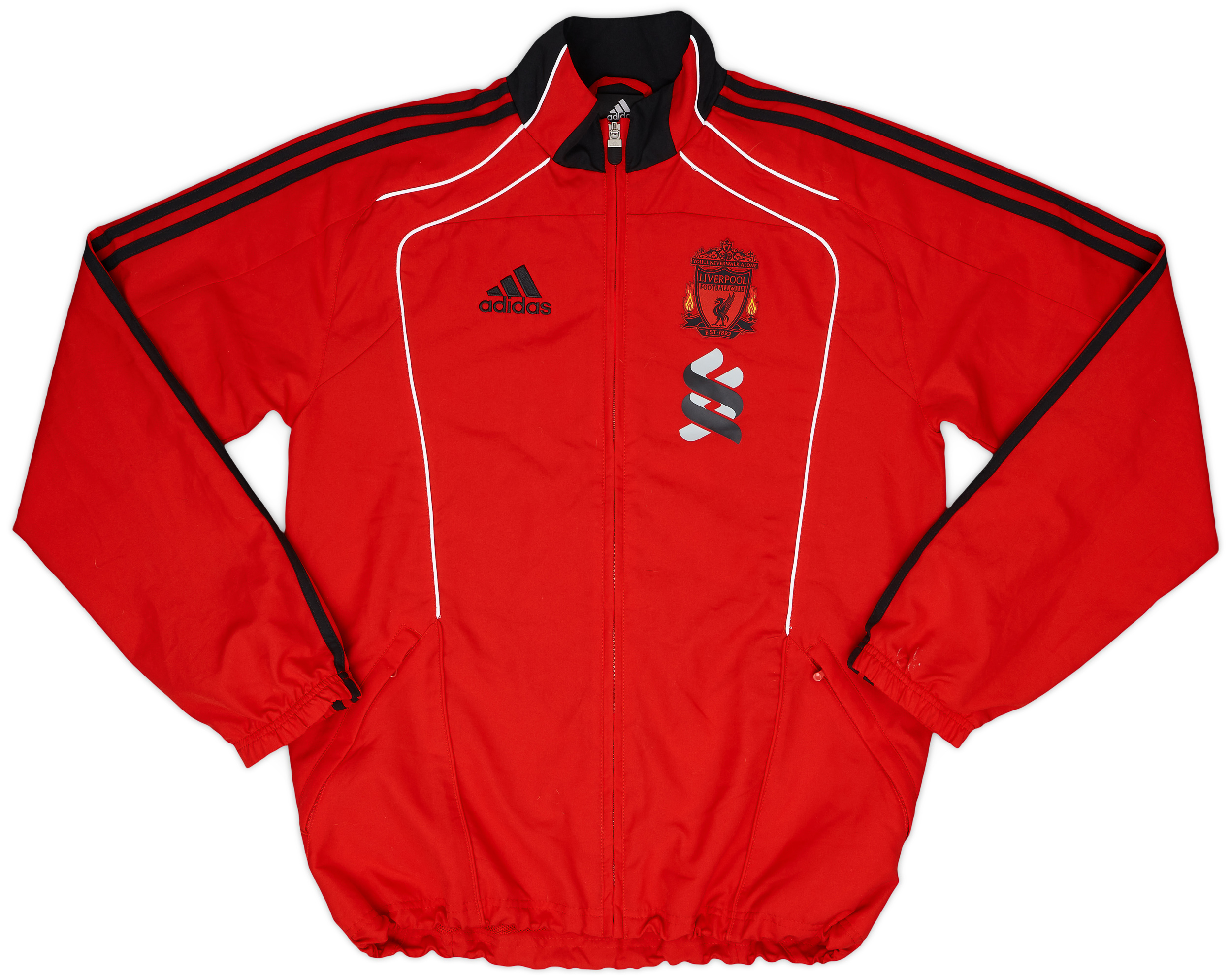 2010-11 Liverpool adidas Track Jacket - 9/10 - (S) 2010-11 Liverpool adidas Track Jacket - 9/10 - (S)