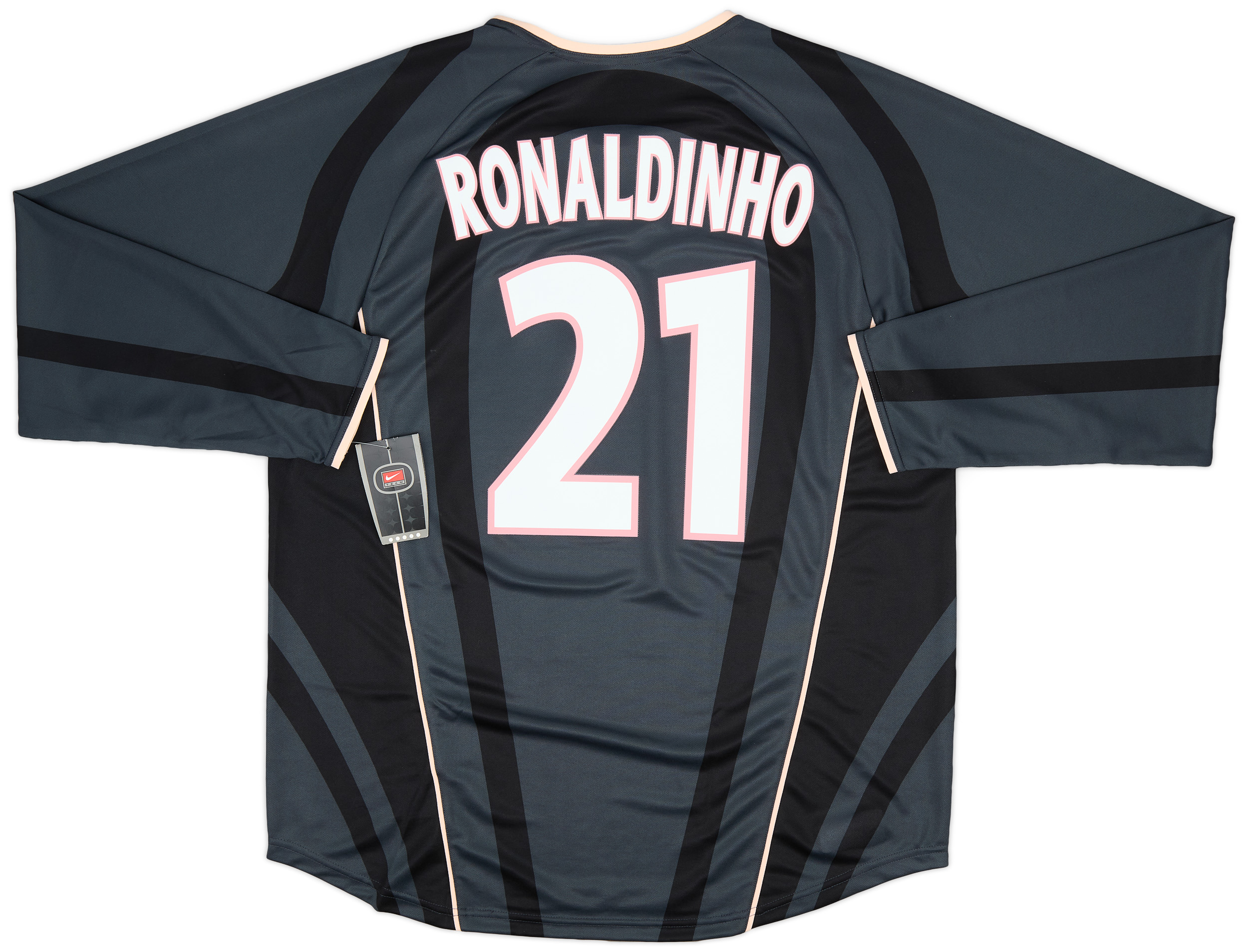 2001-02 Paris Saint-Germain Player Issue Third L/S Shirt