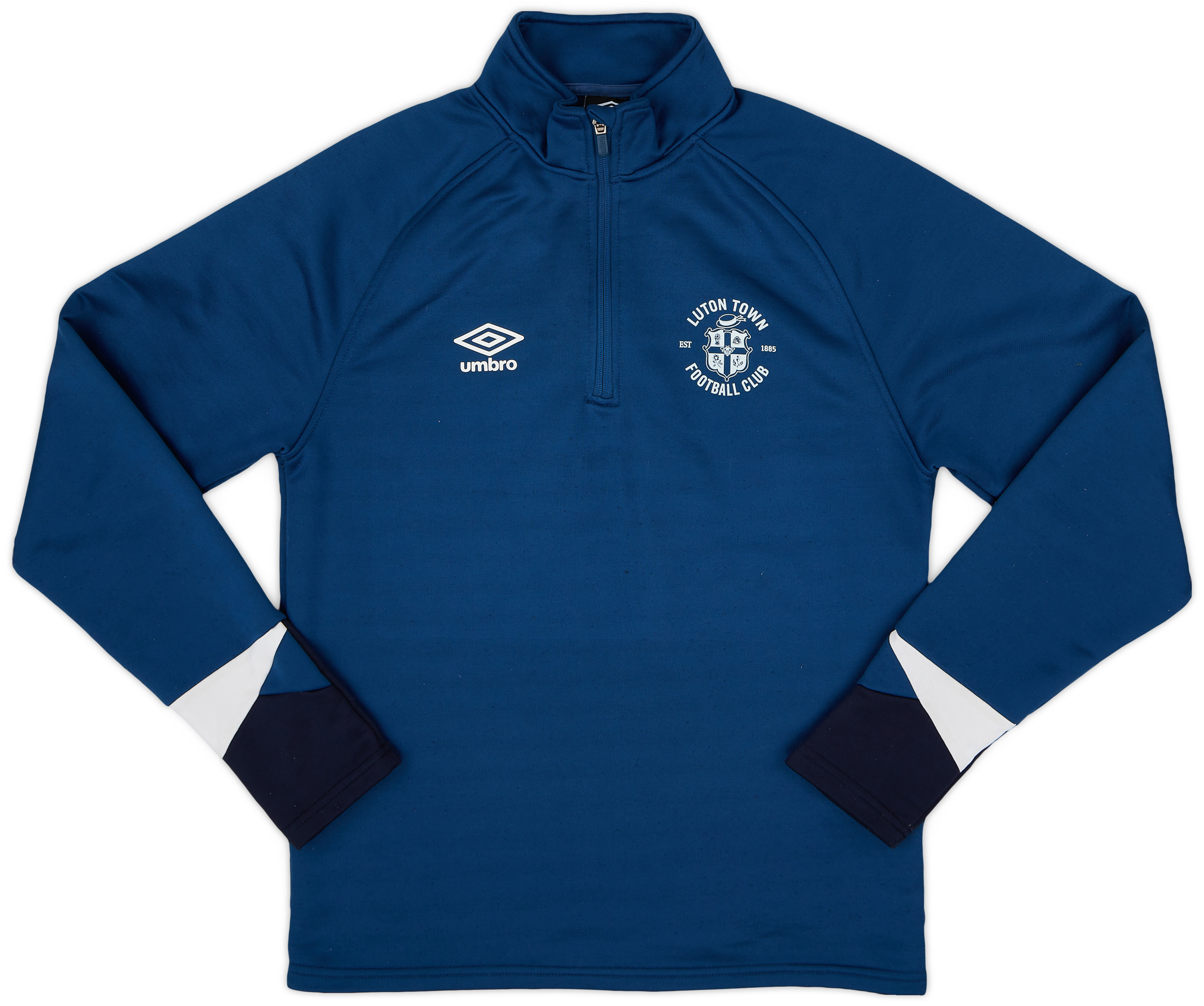 2019-20 Luton Town Umbro 1/4 Zip Training Top - 6/10 - (M)