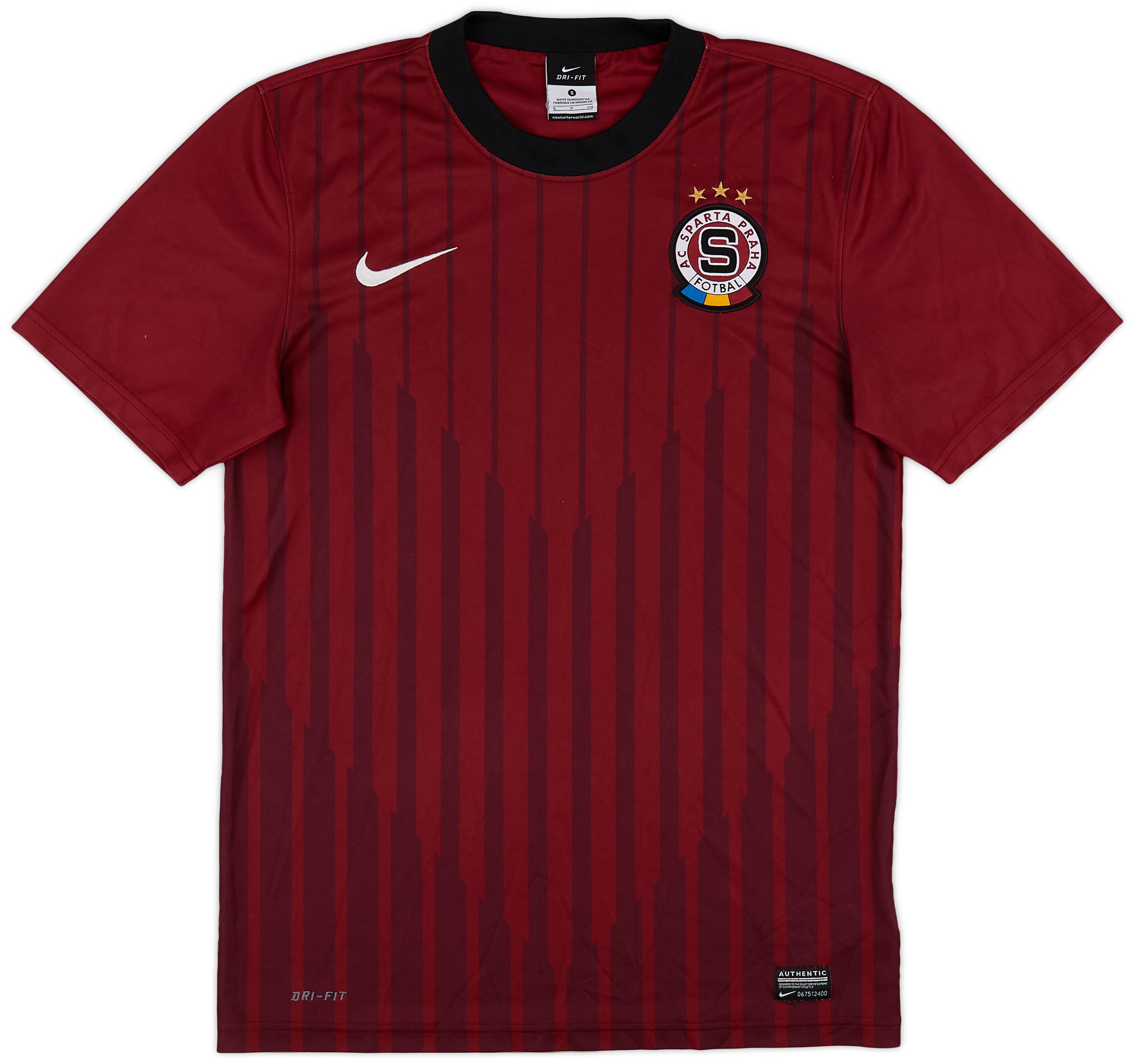 2012-13 Sparta Prague Home Shirt - 9/10 - (S)