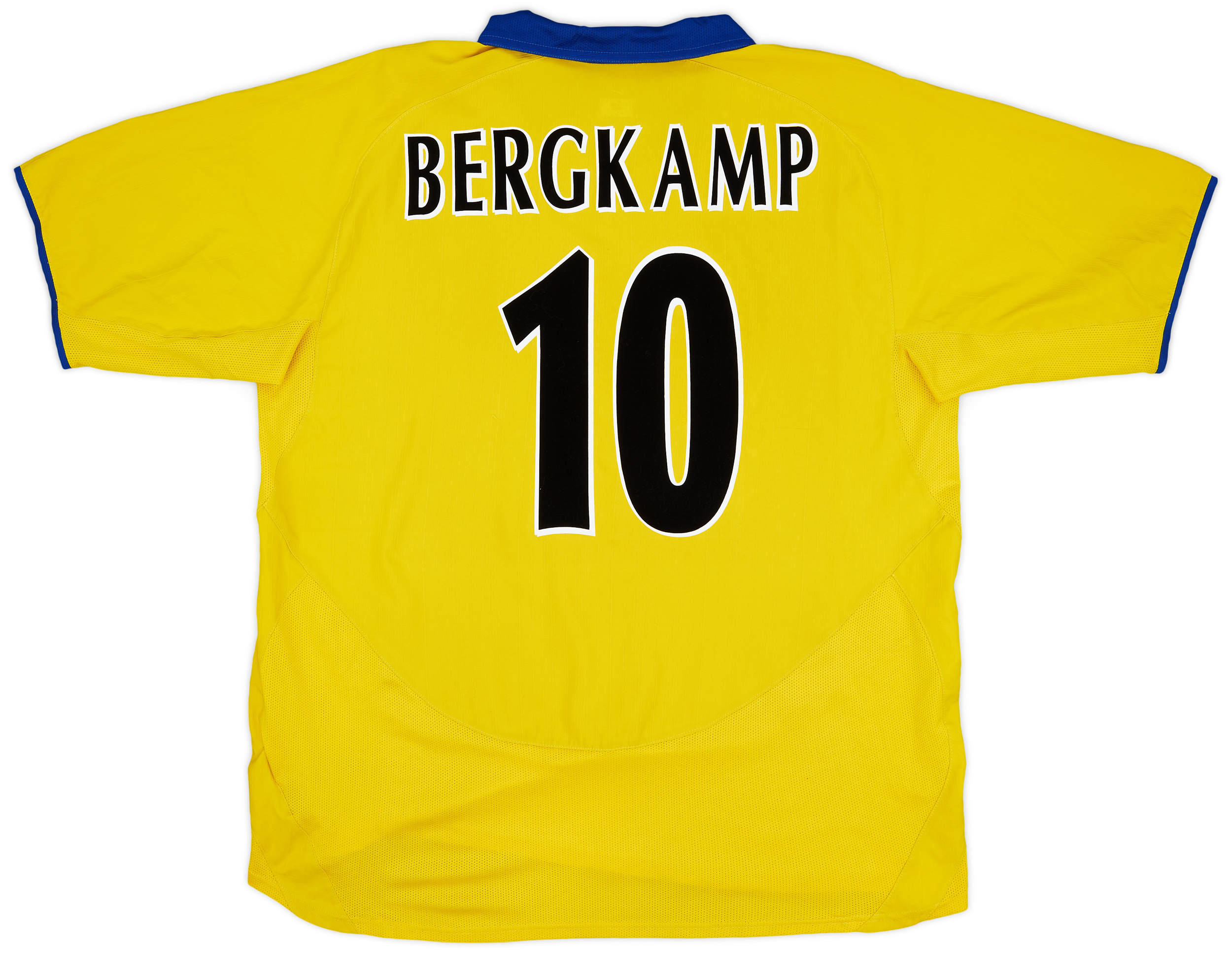 2003-05 Arsenal Away Shirt Bergkamp #10 - 5/10 - (XL)
