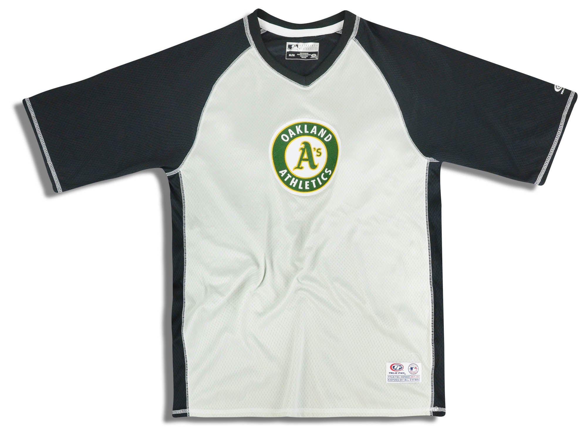 2000s Oakland Athletics True Fan Training Tee M
