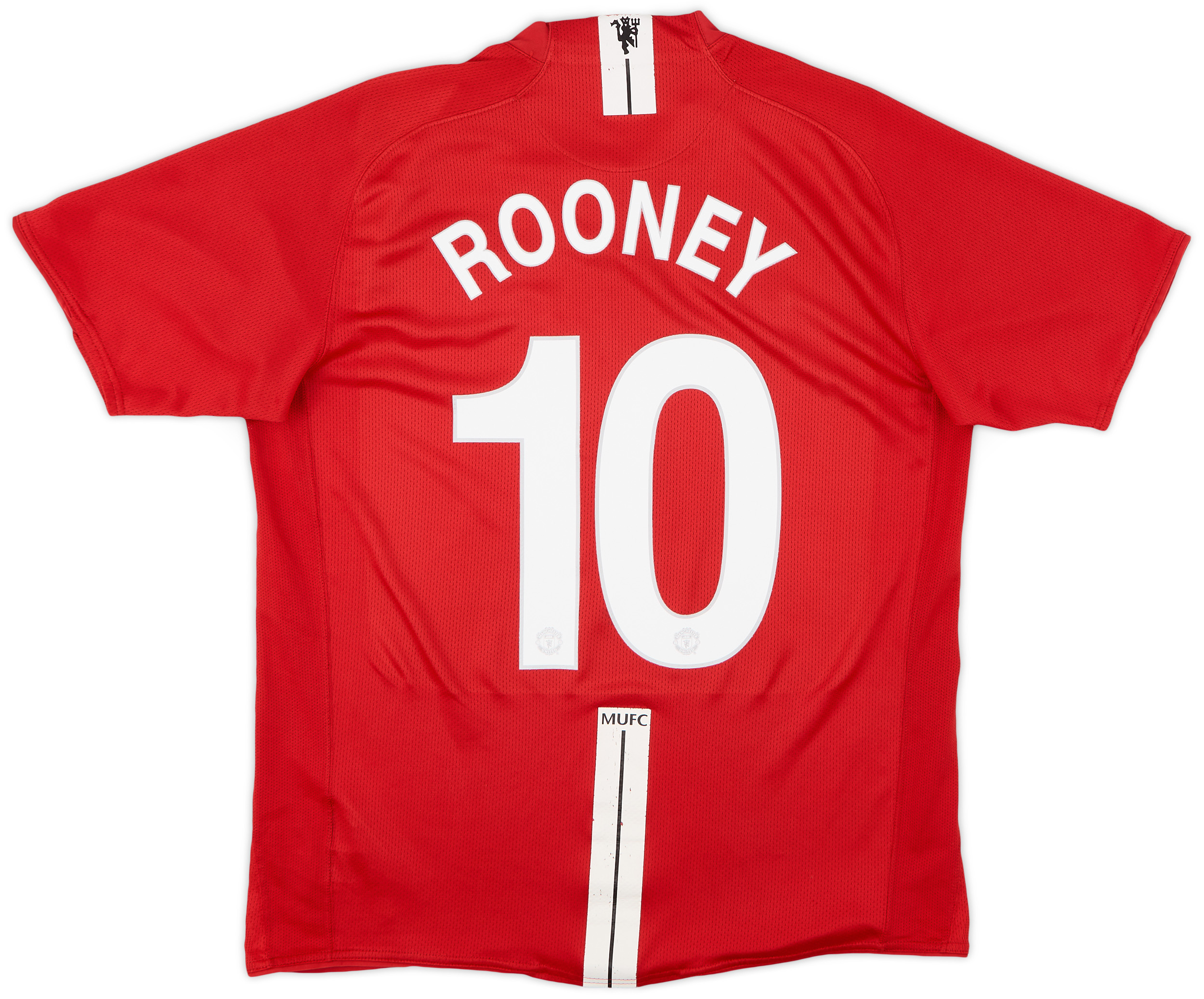 2007-09 Manchester United Home Shirt Rooney #10 - 6/10 - (L)