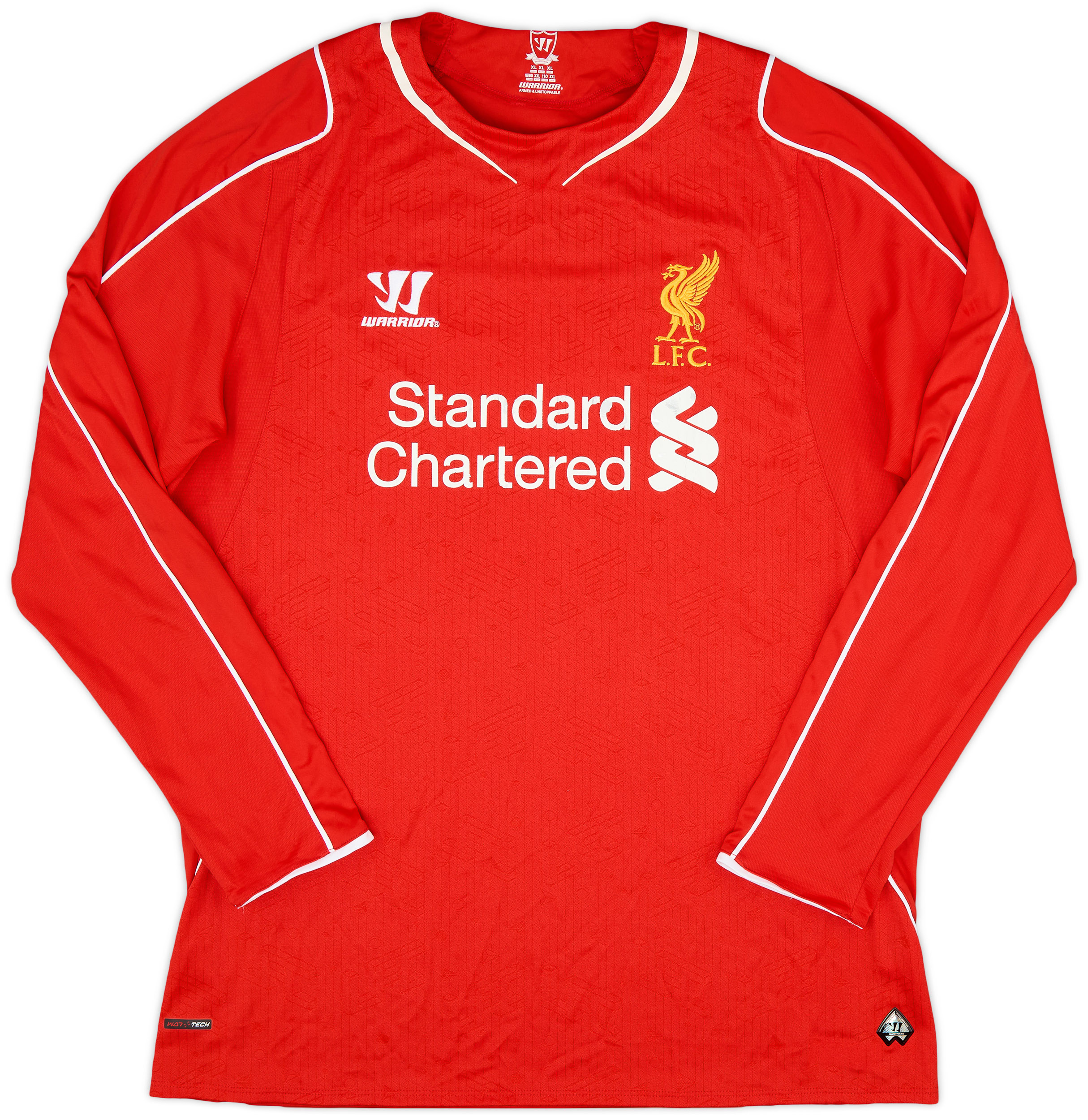 2013-14 Liverpool Home Shirt Gerrard #8 - 7/10 - (S)