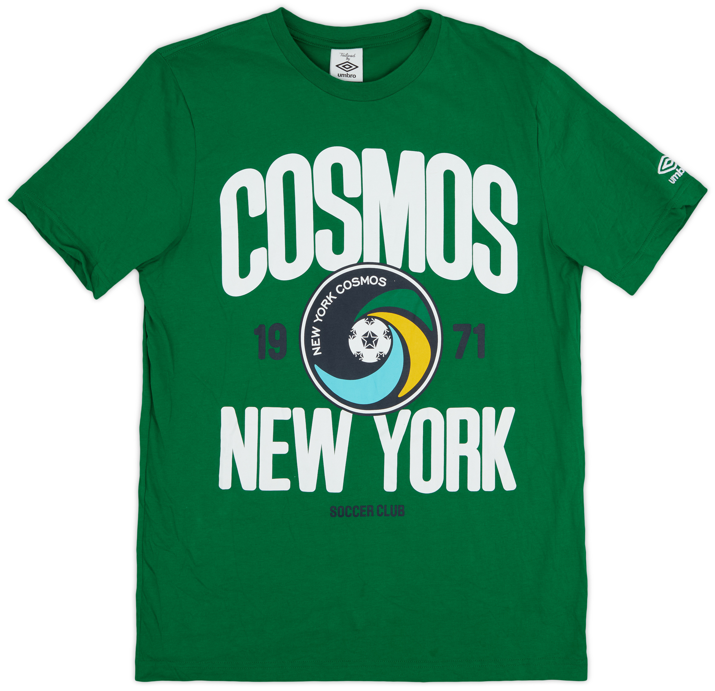 Veste D'entraînement New York Cosmos 2010 – Umbro, Taille XL, Bleue, état Correct