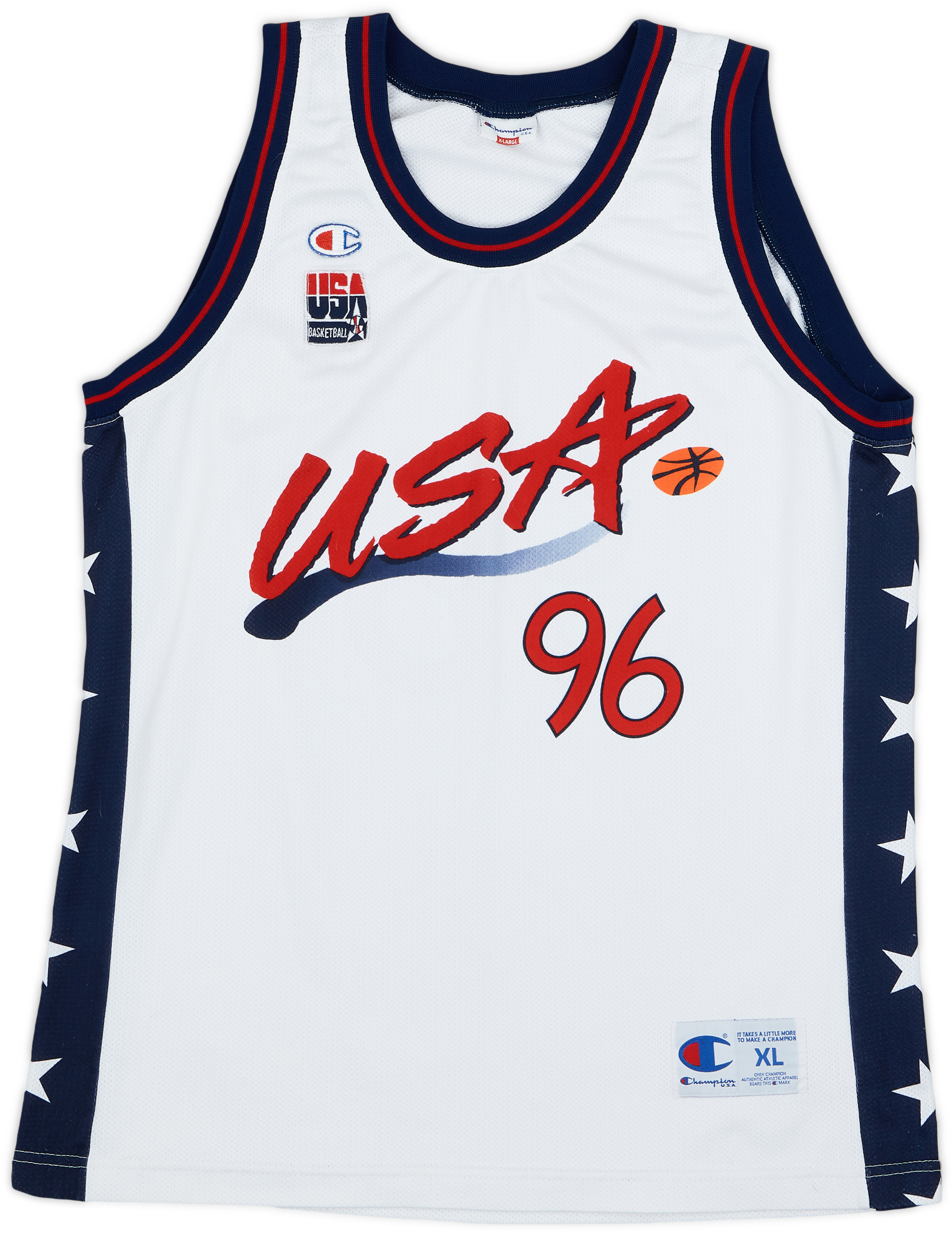 Champion Usa Jersey 1996-99 USA O'Neal #13 Champion Away