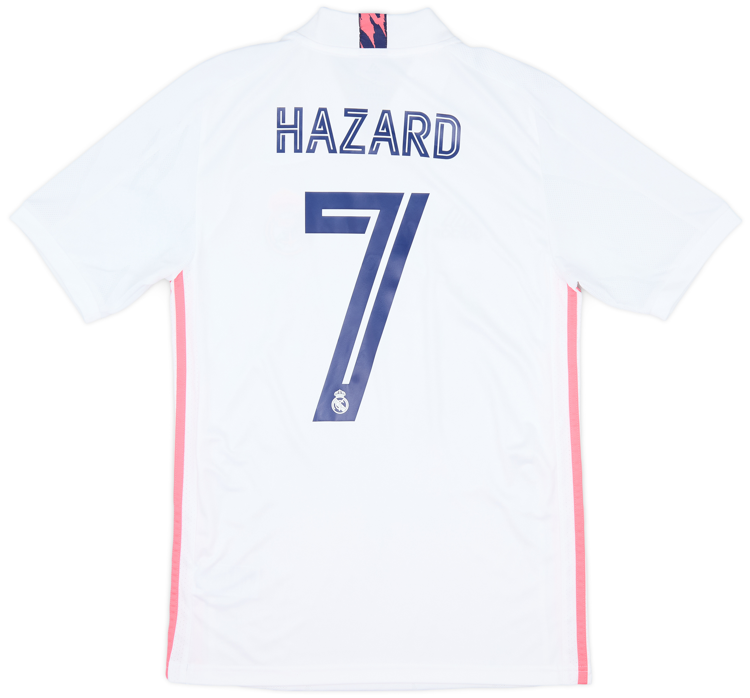 2020 21 Real Madrid Home Shirt Hazard 7 S