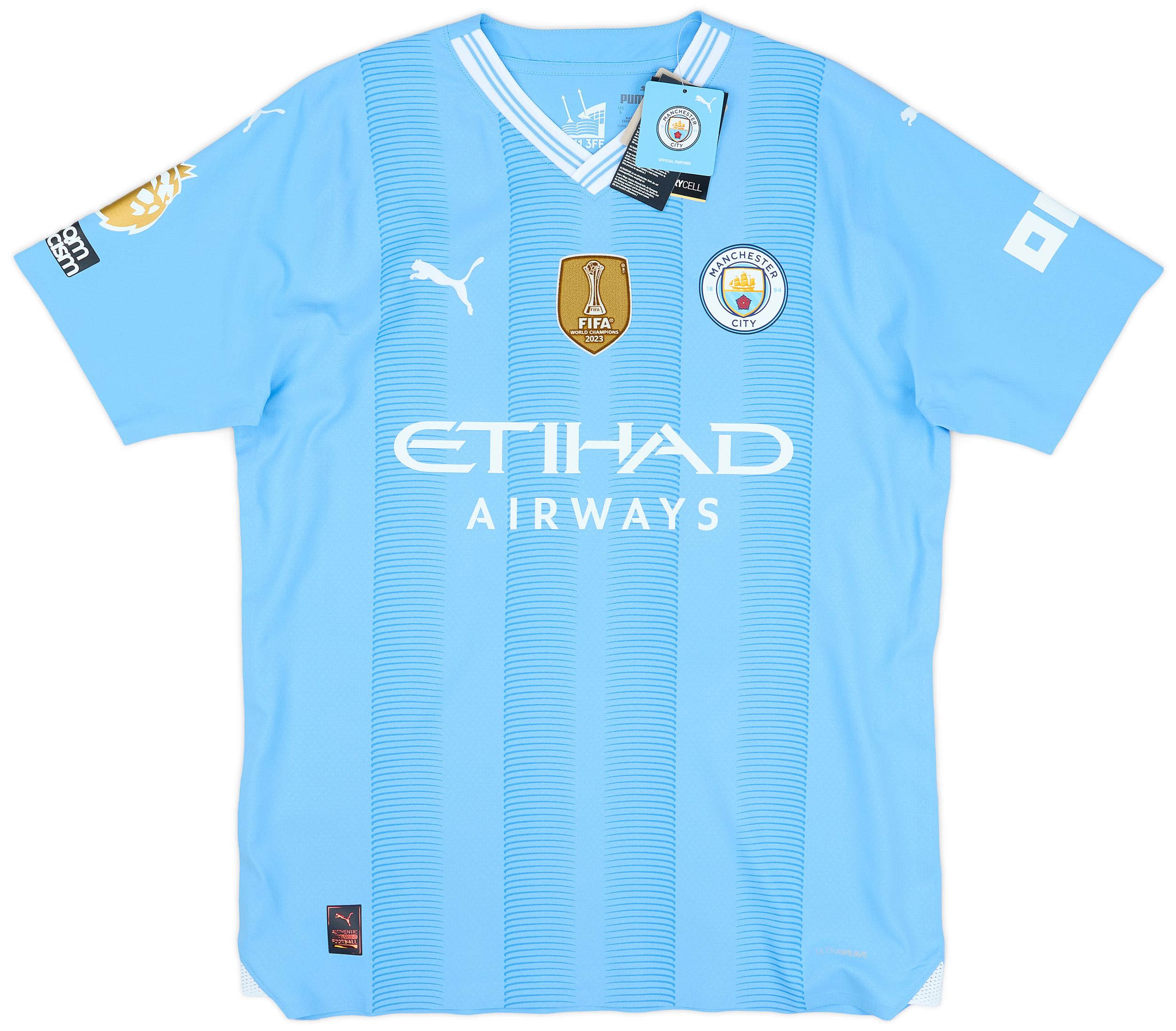 2023-24 Manchester City Player Issue Home Shirt De Bruyne #17