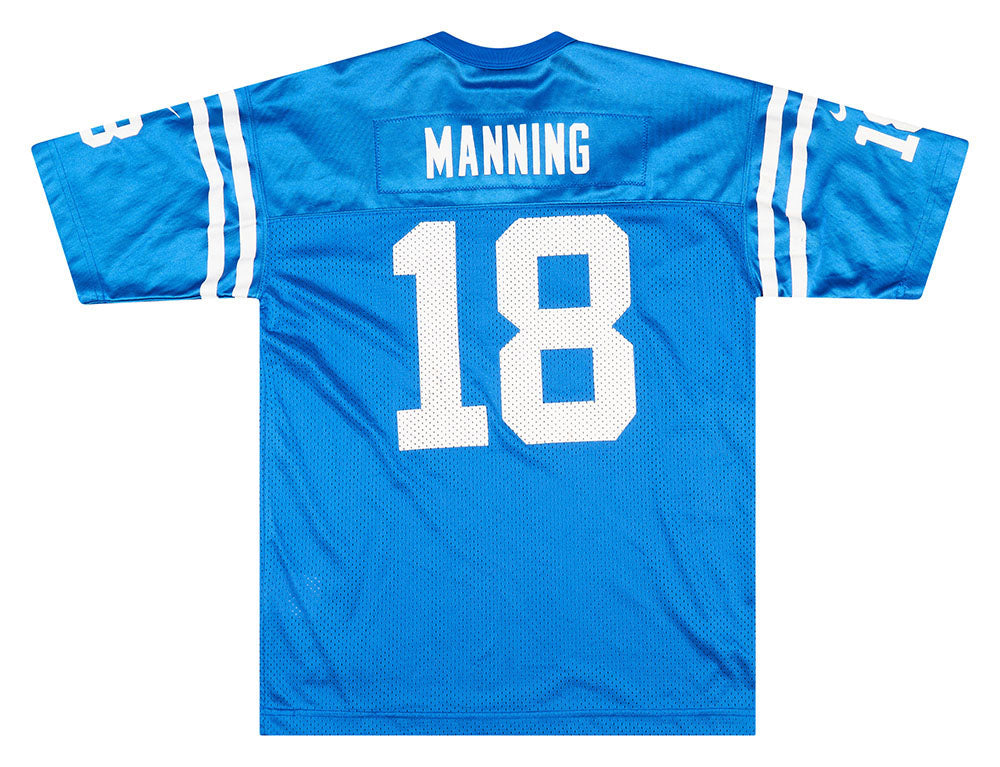 1998 Indianapolis Colts Manning 18 Nike Jersey Home Y