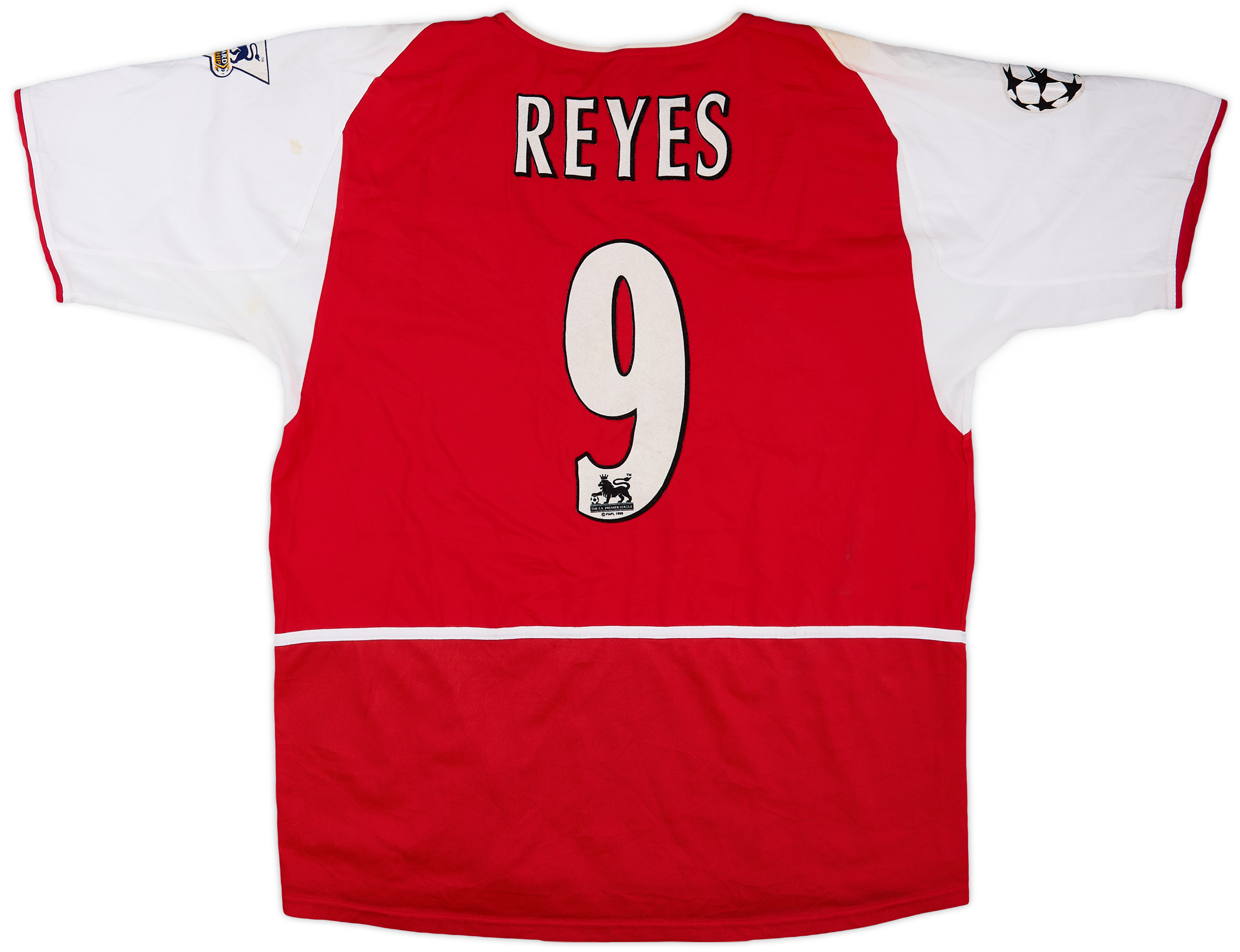 2002-04 Arsenal Home Shirt Reyes #9 - 8/10 - (XXL)