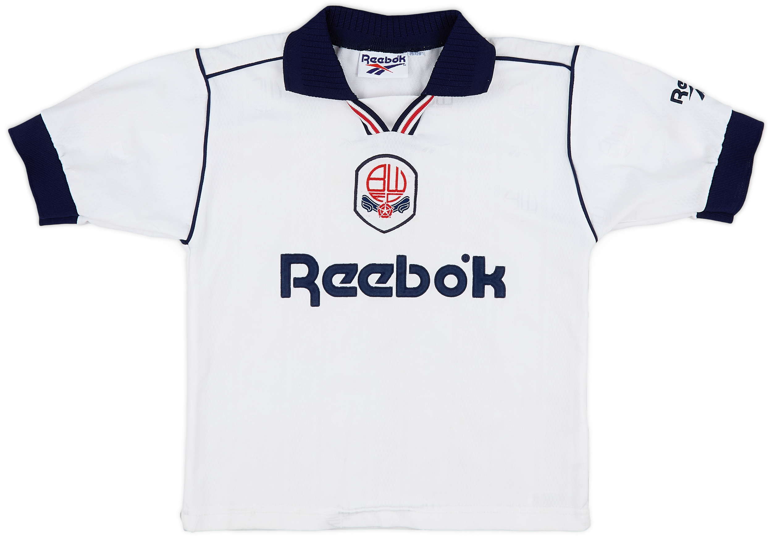 1995-97 Bolton Home Shirt - 8/10 - (S.Boys)