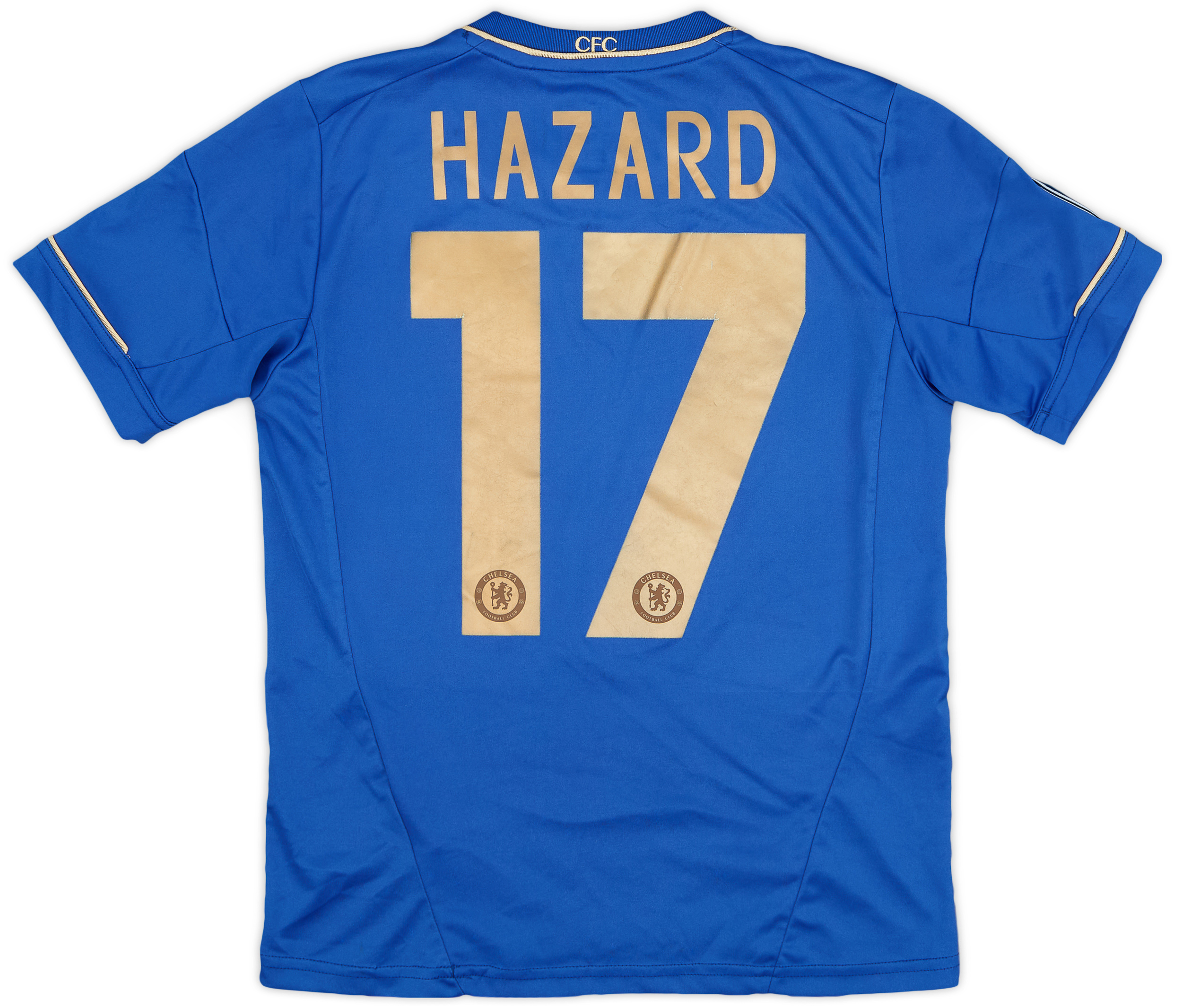 2012-13 Chelsea Home Shirt Hazard #17 - 8/10 - (M.Boys)