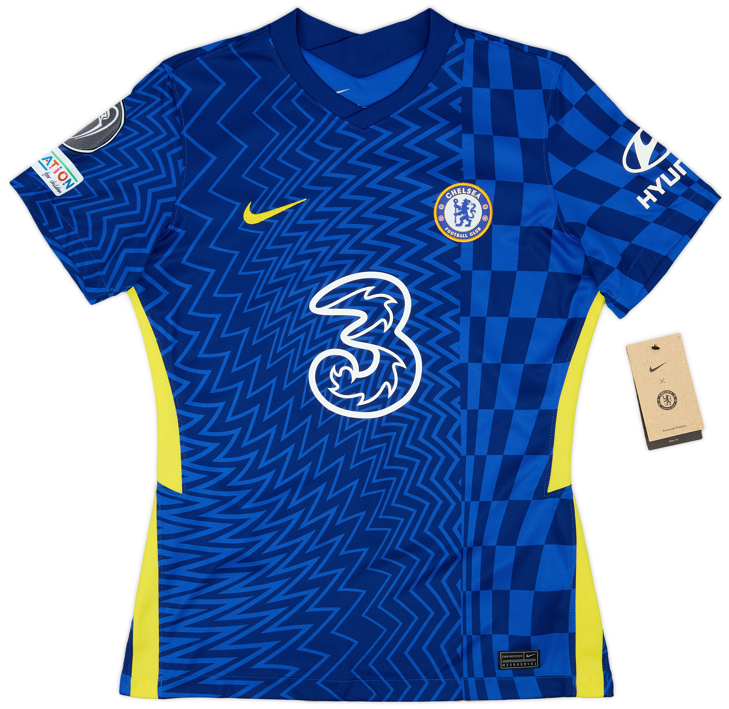 21-22チェルシーFC ホームヴェイパーマッチユニフォーム MOUNT#19 2021-22 Chelsea Home Shirt Mount #19 (Women's M)