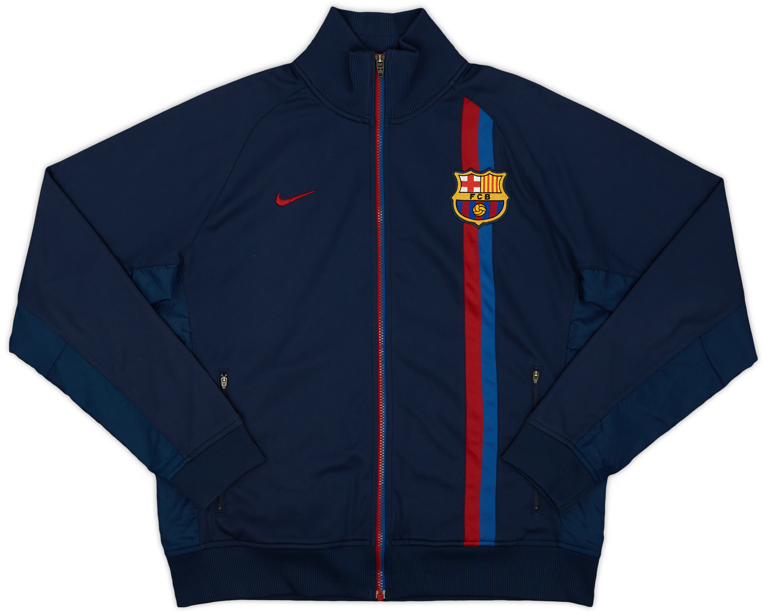 FC Barcelona Track Top Jacket Nike Blue Full Zip Training
