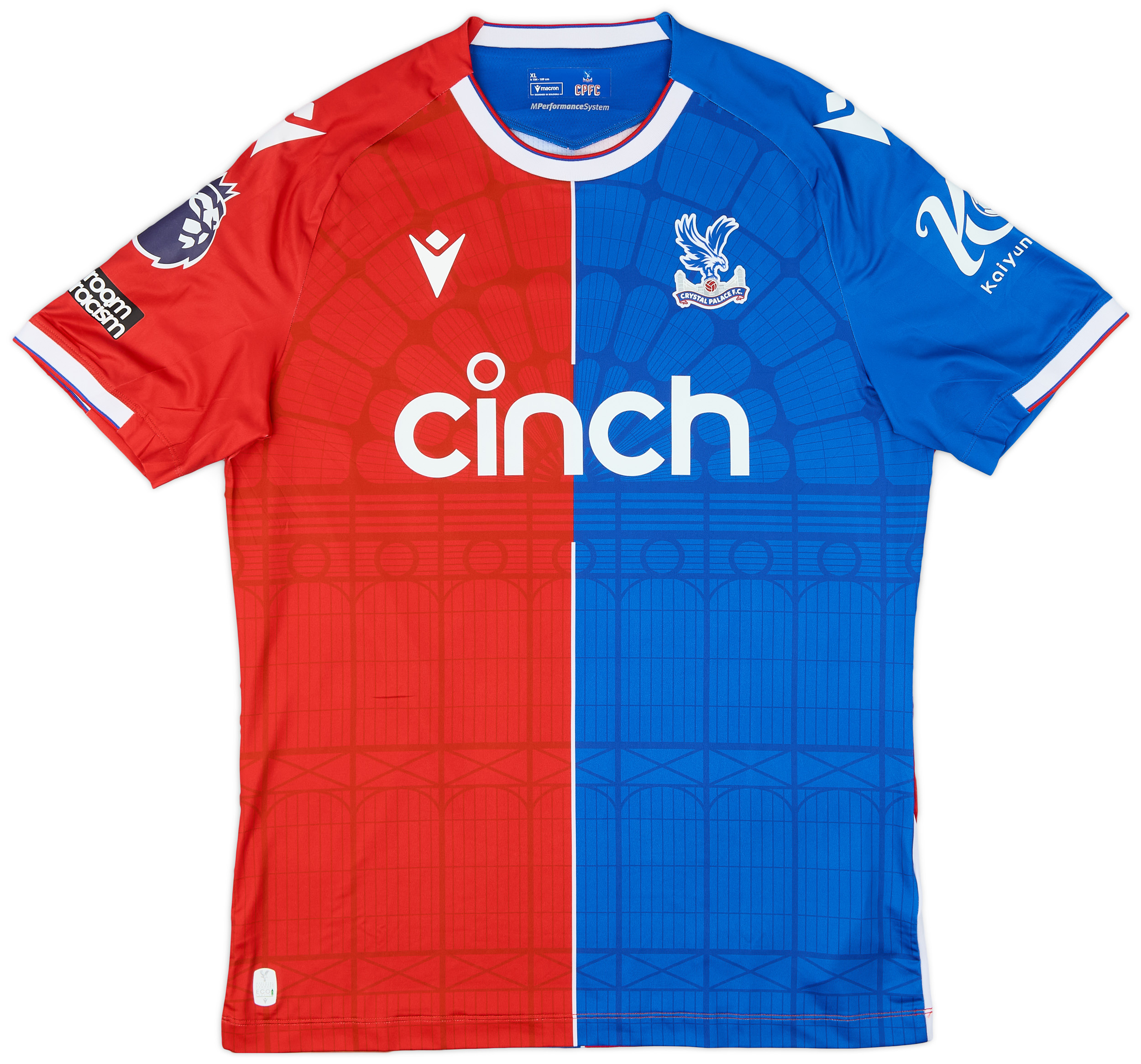 PALACE サッカーシャツ Roman 24 2023-24 Crystal Palace Match Issue Home Shirt Andersen #16