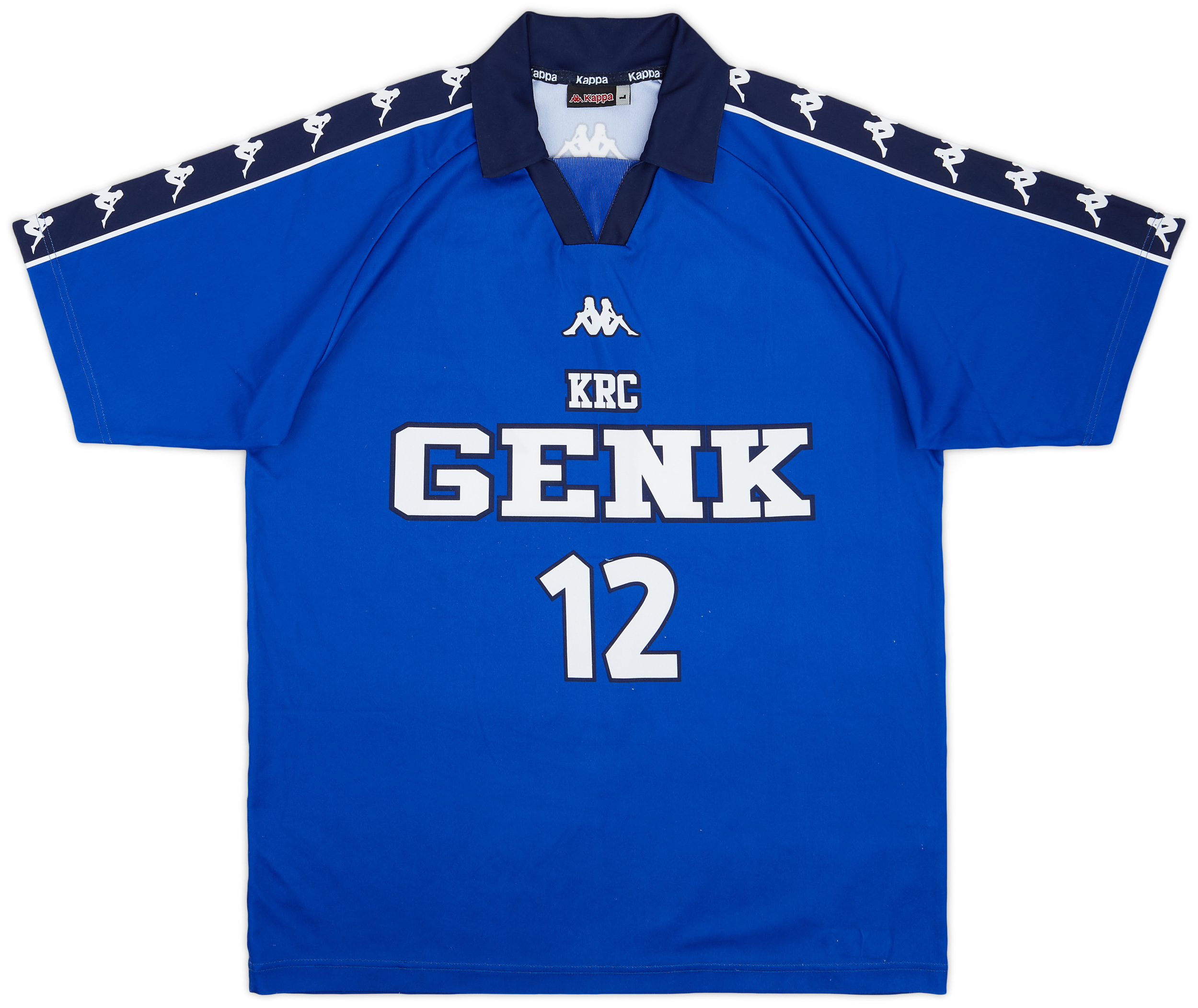 1999-00 Genk Player Issue Kappa Training Shirt #12 - 8/10 - (L)
