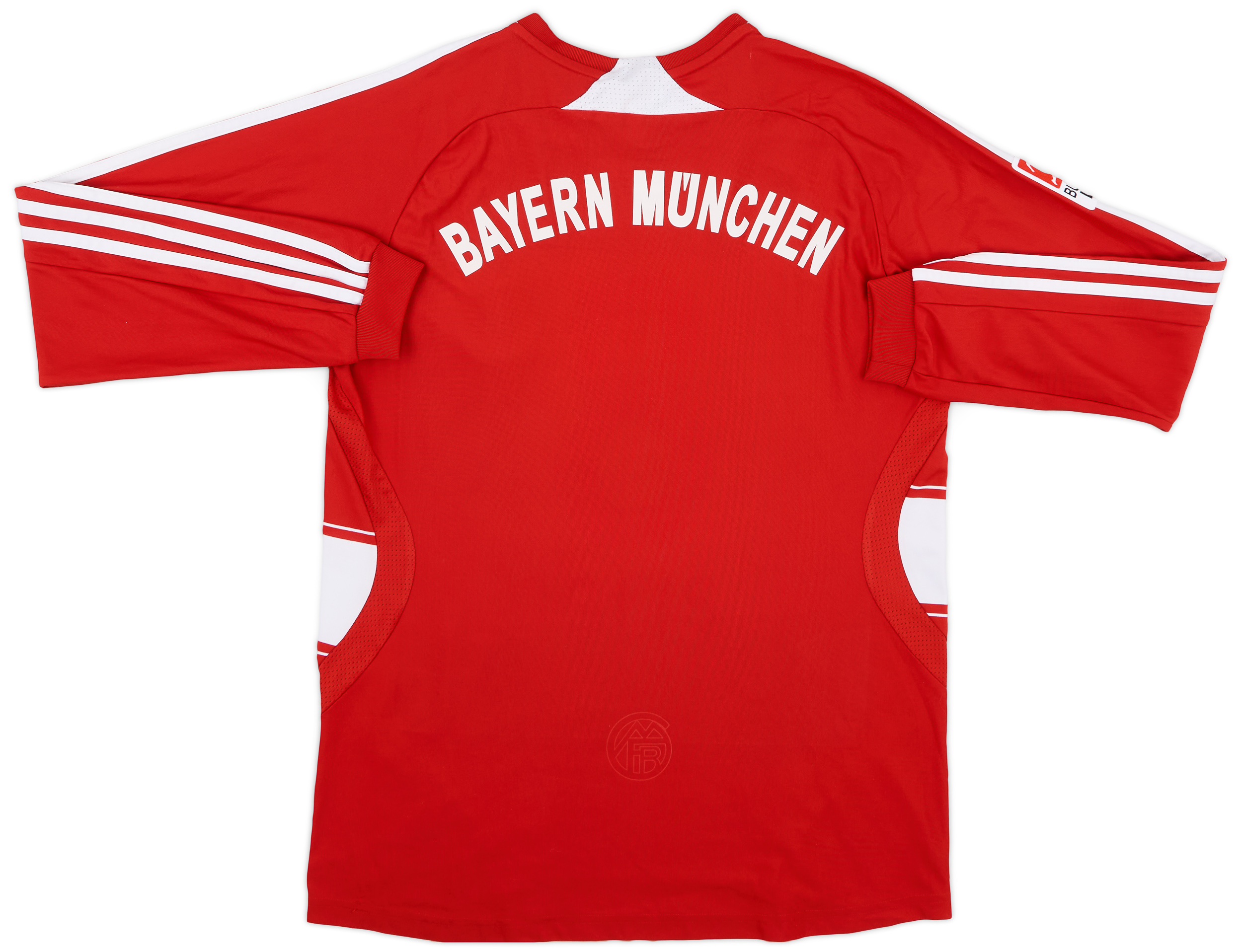 2007-08 Bayern Munich Home L/S Shirt - 8/10 - (XL.Boys)