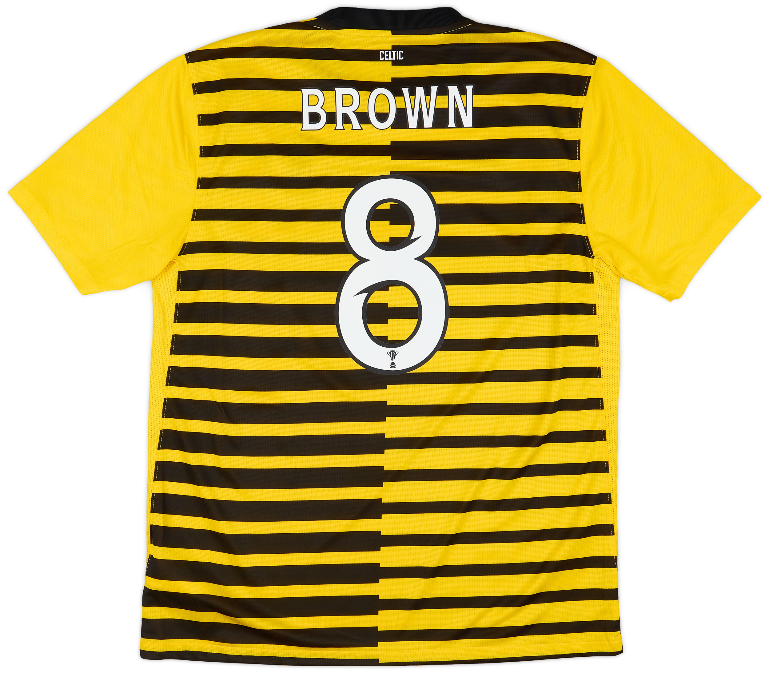 2011-12 Celtic Third Shirt Brown #8 - 8/10 - (L)