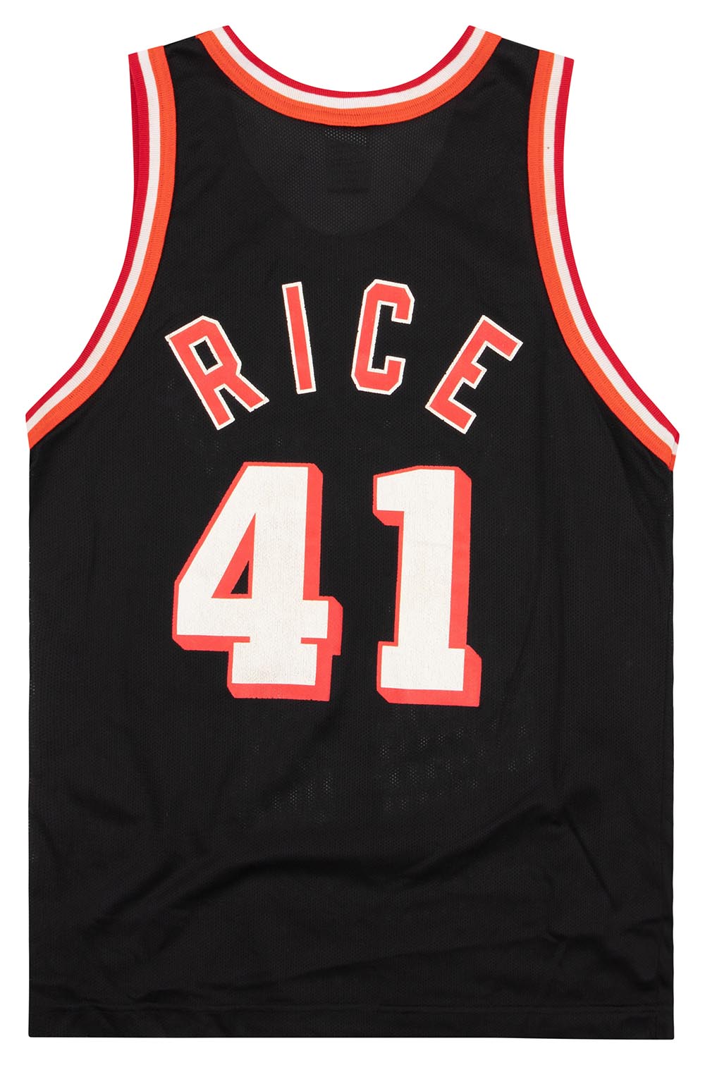1995 Miami Heat Rice #41 Champion Jersey (Away) M