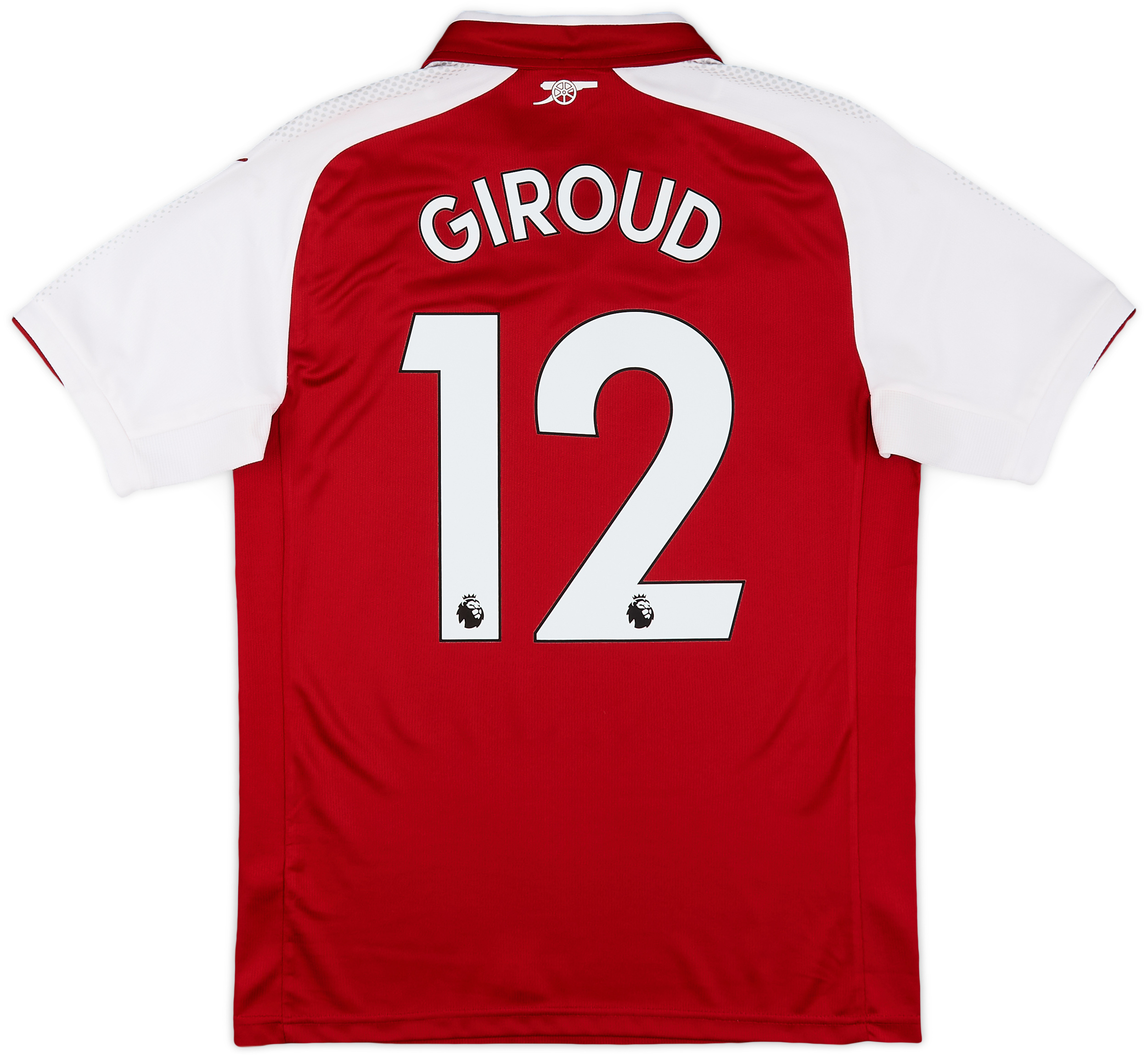 2017-18 Arsenal Home Shirt Giroud #12 - 9/10 - (S)