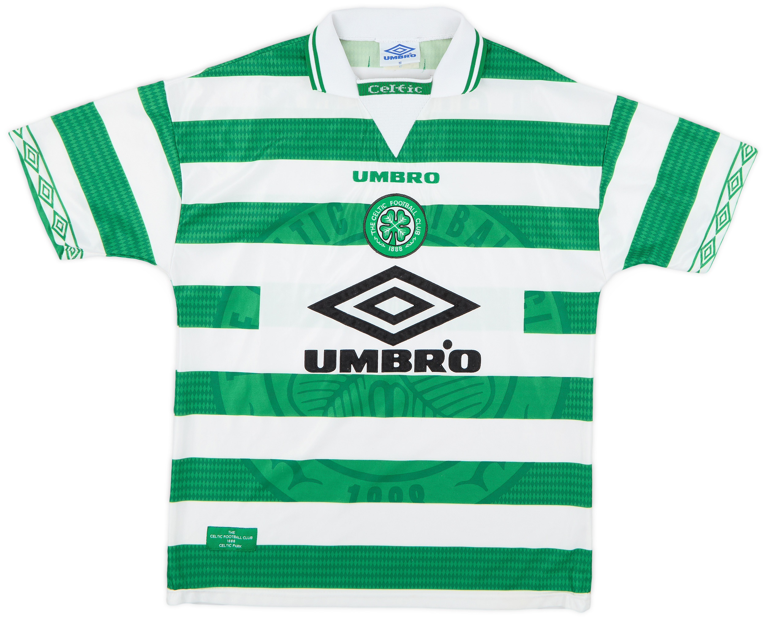 Celtic 1998/99 Home Uniform #7 LARSSON