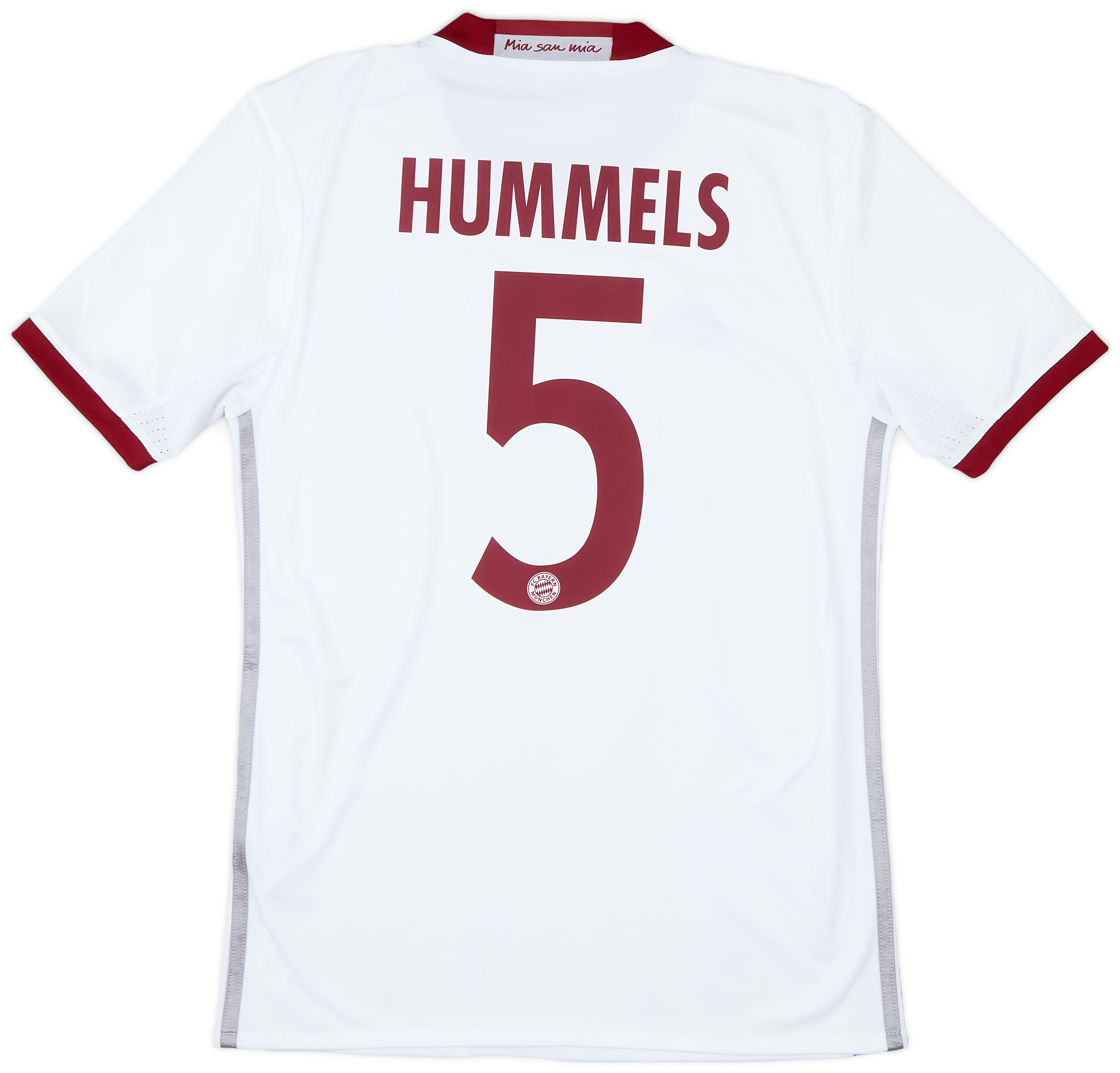 2016-17 Bayern Munich Third Shirt Hummels #5 - 8/10 - (XS)