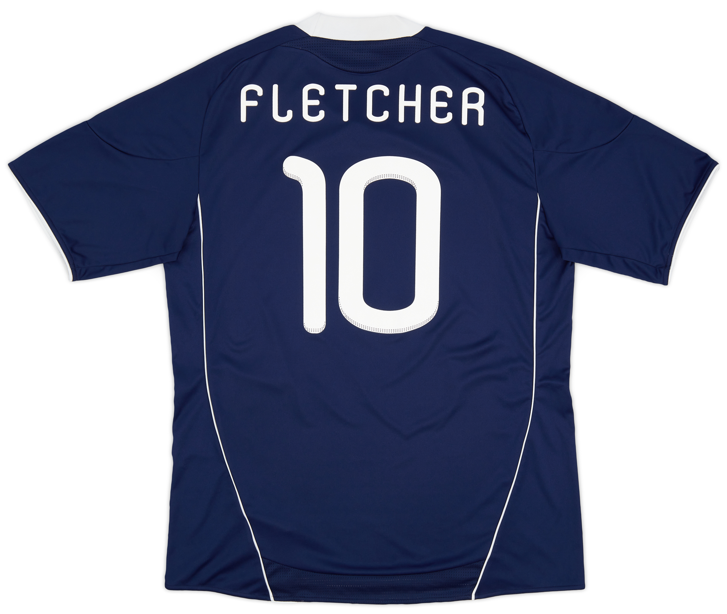 2010-11 Scotland Home Shirt Fletcher #10