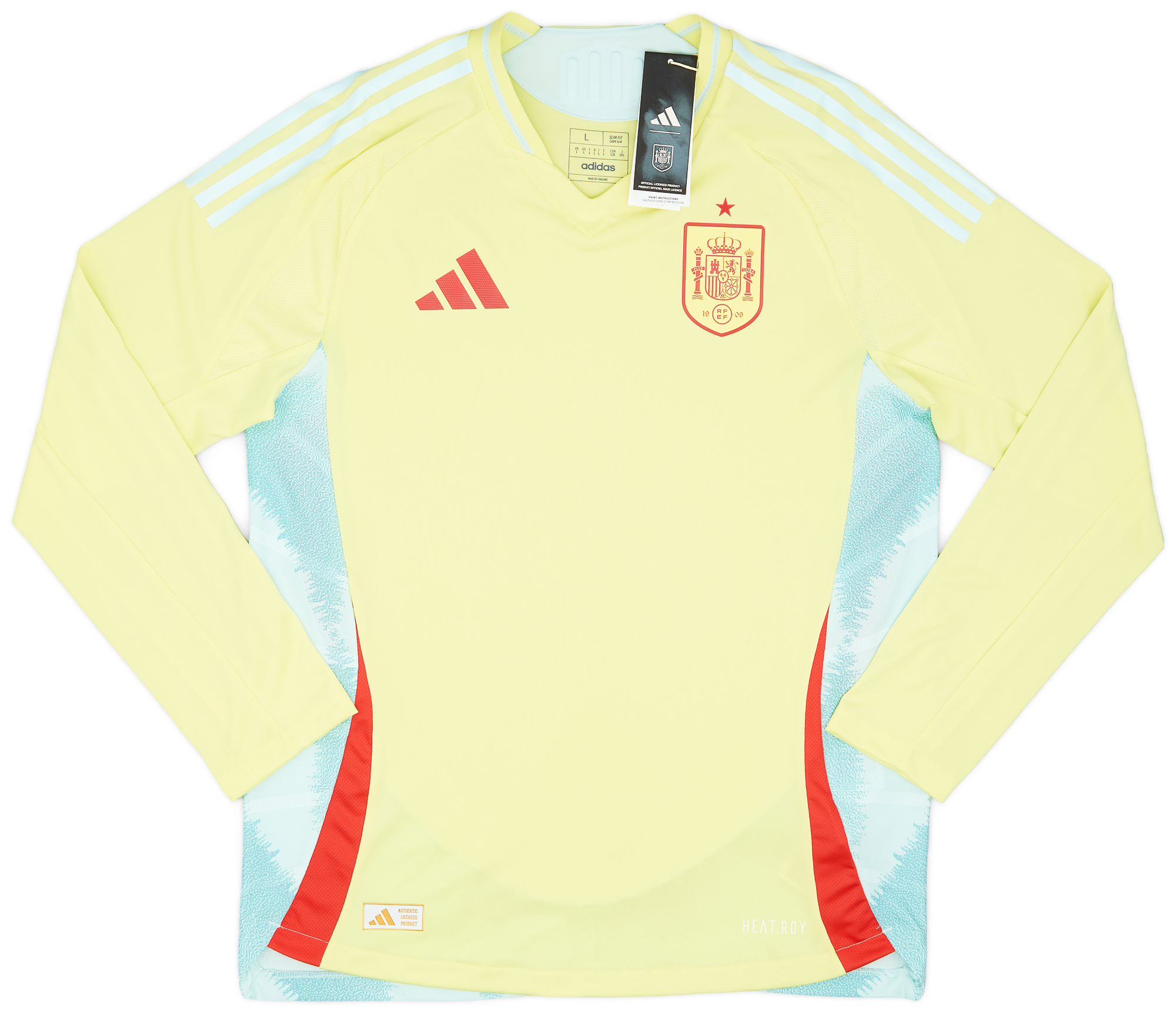 2024 25 Spain Authentic Away L S Shirt