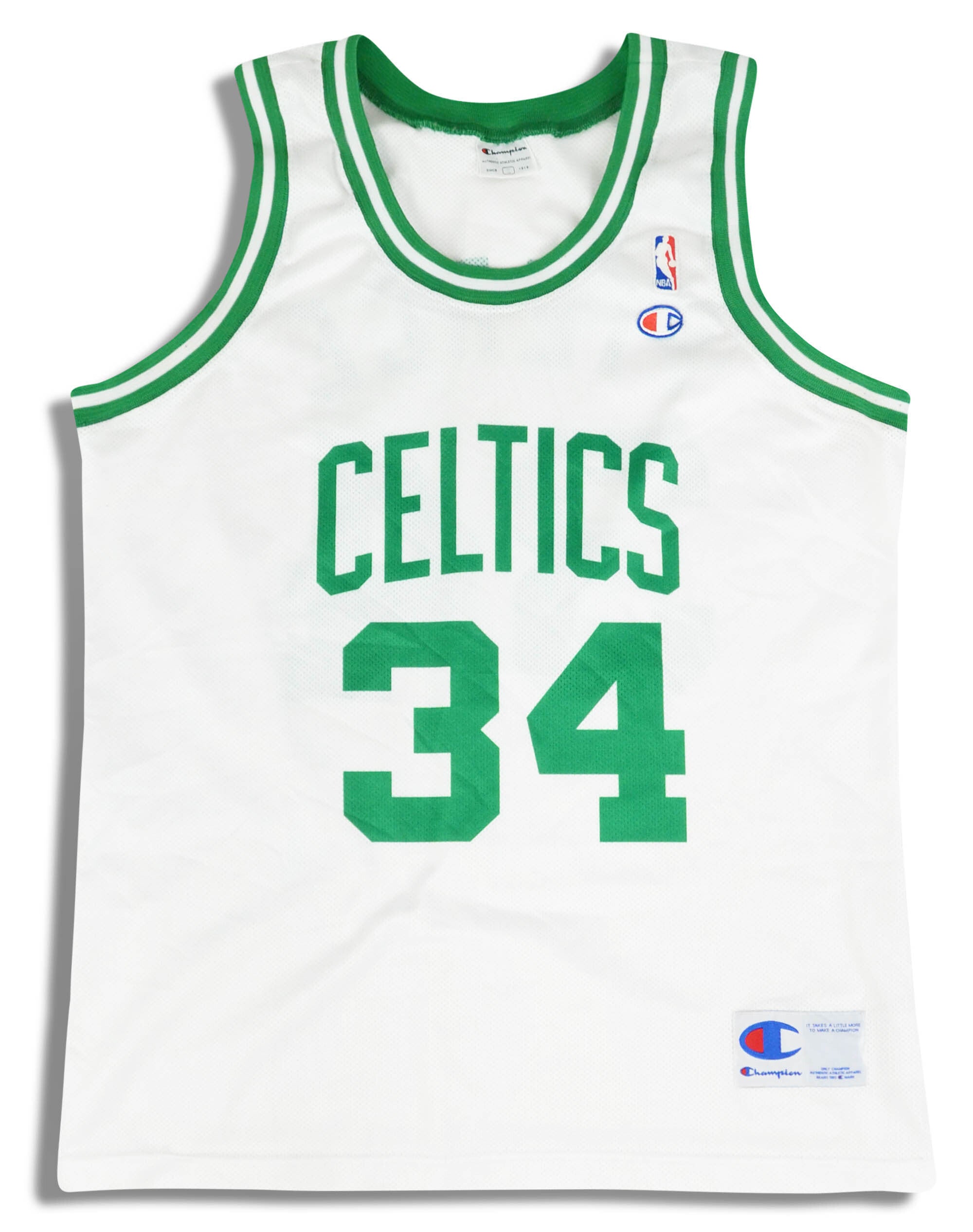 1998-10 Boston Celtics Pierce #34 Champion Jersey (Home) Y