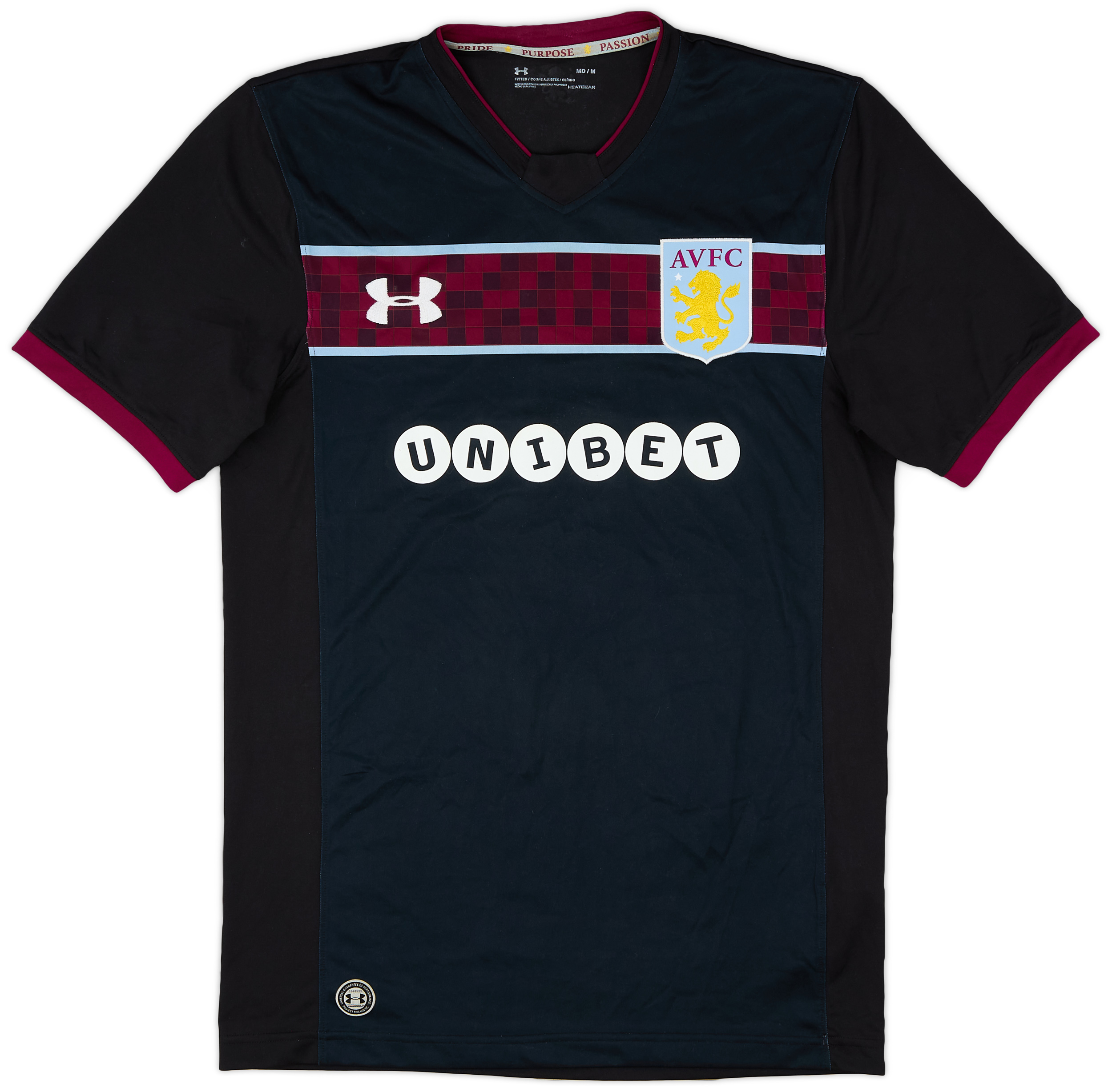 2017-18 Aston Villa Away Shirt - 8/10 - (M)