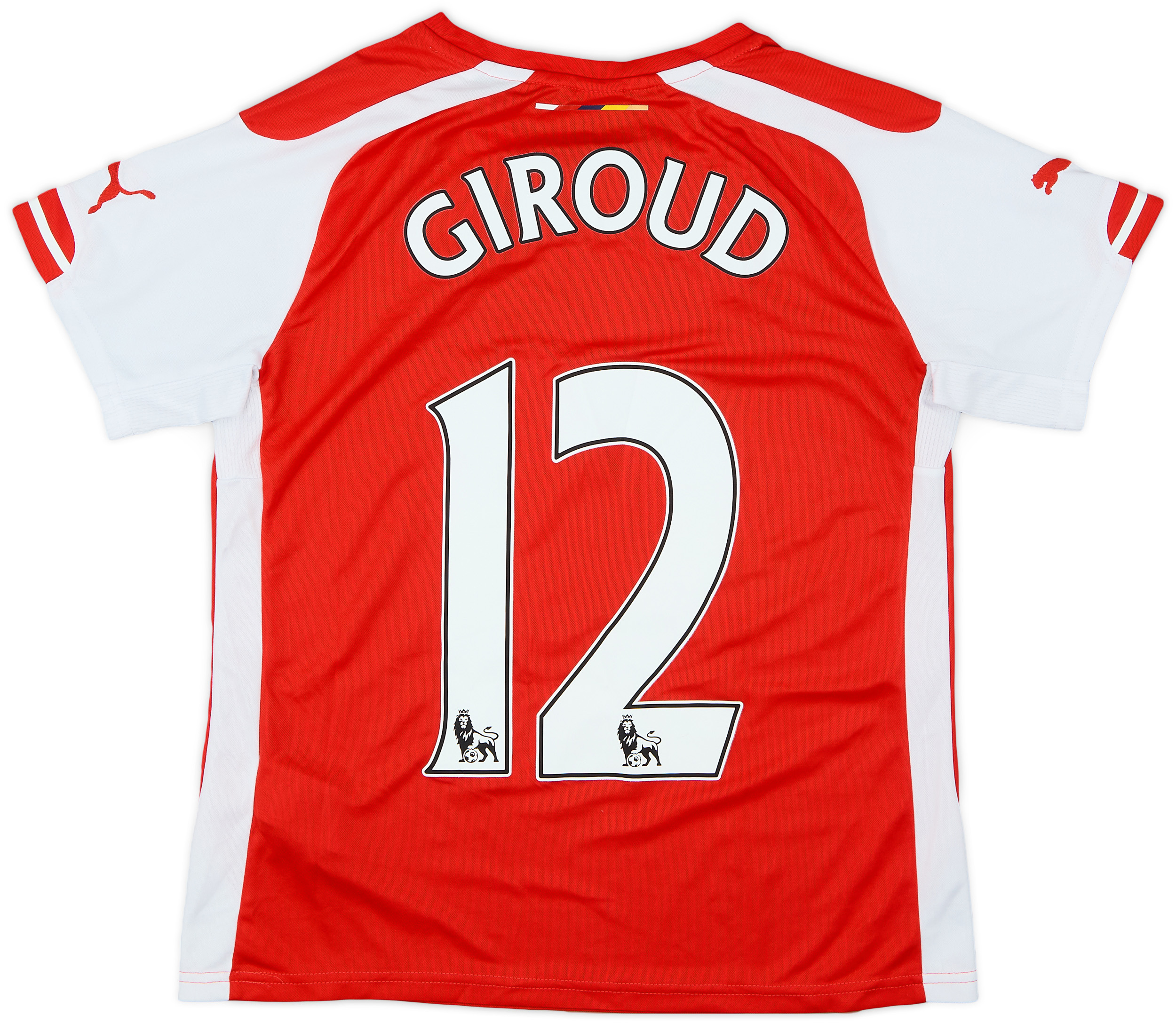 2014-15 Arsenal Home Shirt Giroud #12 - 9/10 - (Women's M)