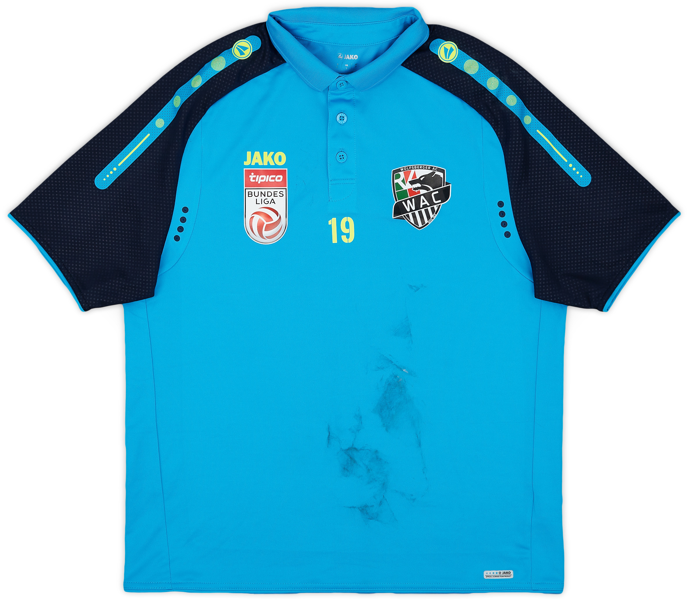 2017-18 Wolfsberger AC Player Issue Jako Training Polo #19 - 3/10 - (S)
