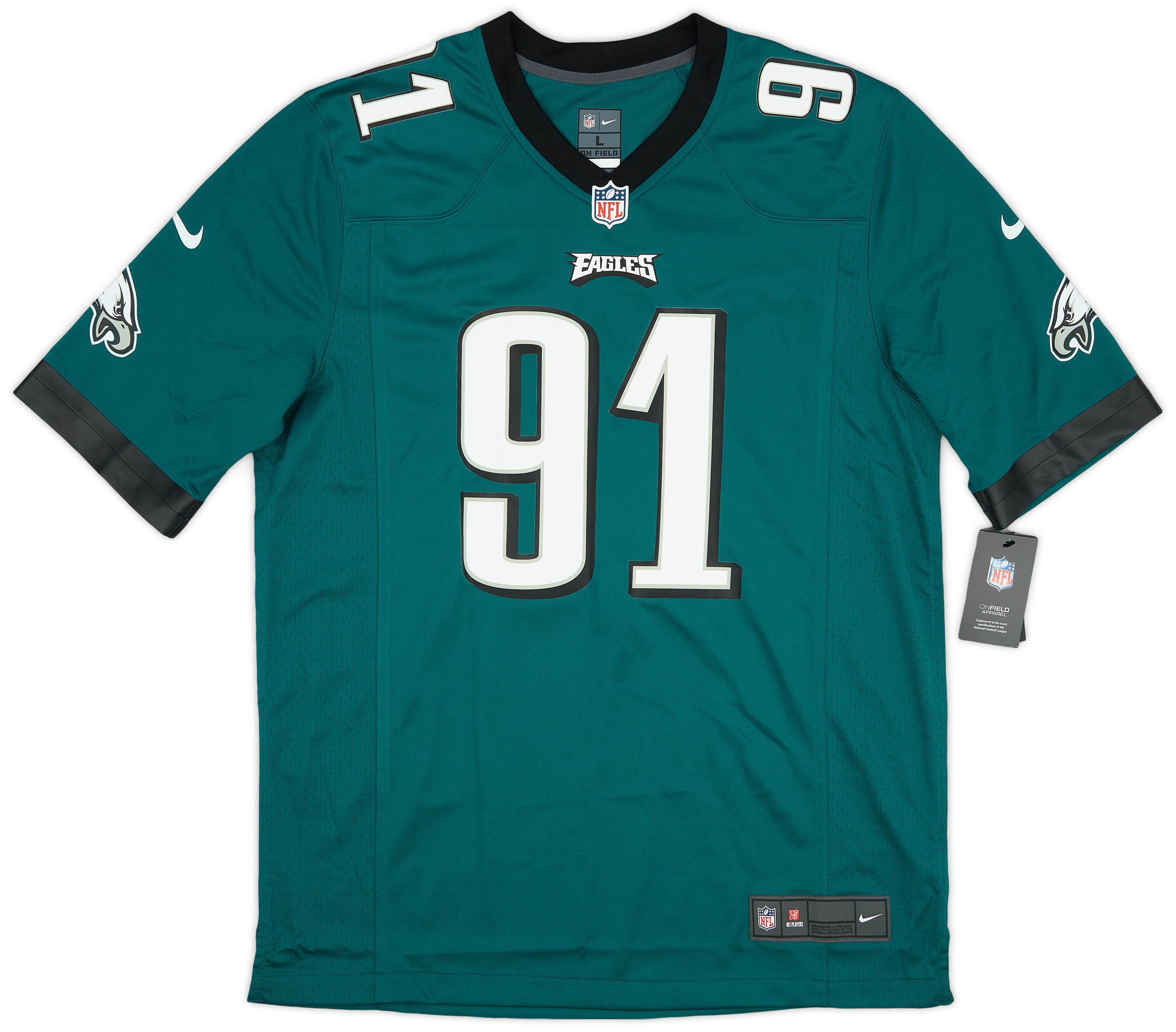 Nike Philadelphia Eagles No91 Fletcher Cox Olive/Camo Youth Stitched NFL Limited 2017 Salute to Service Jersey